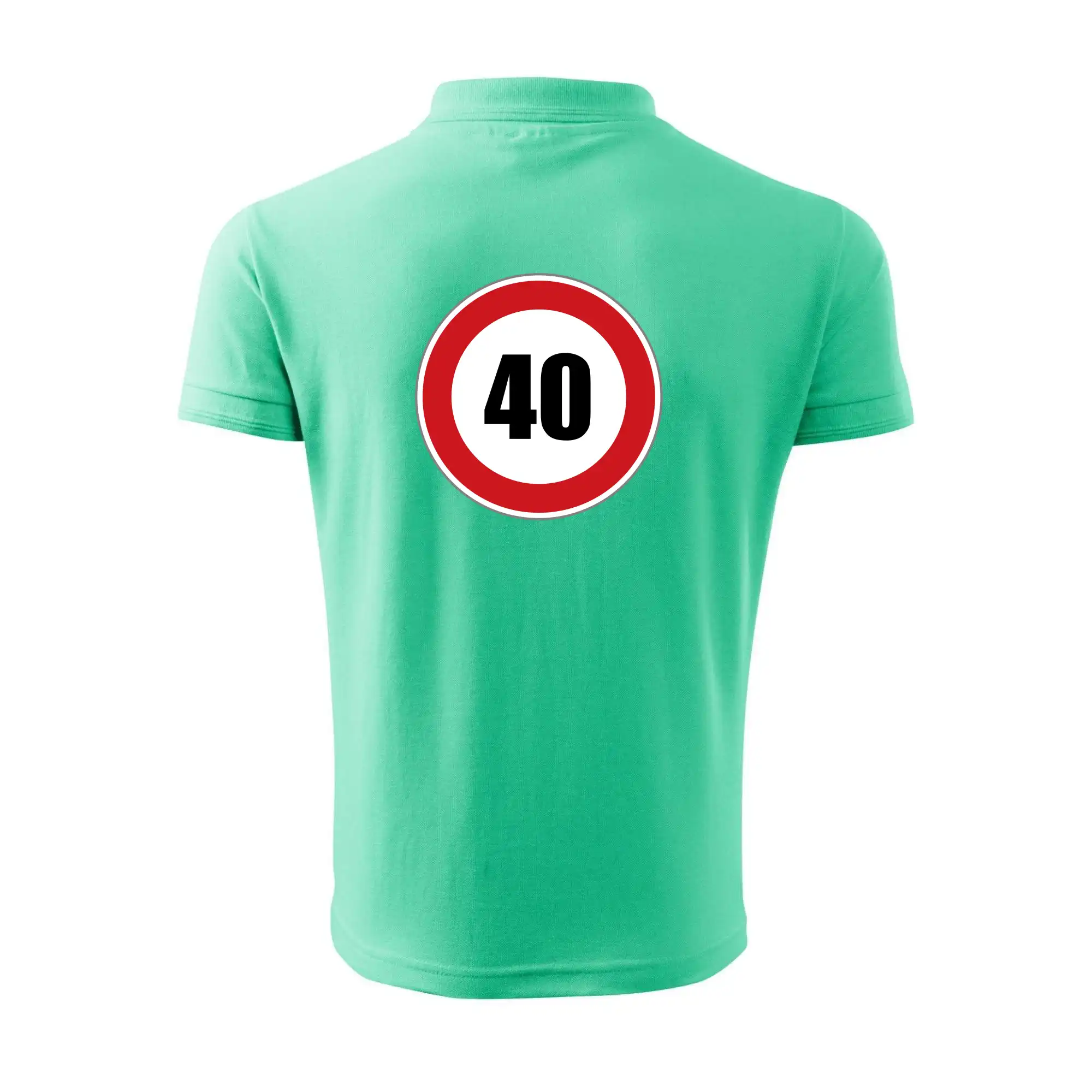 Dopravní značka - omezení rychlosti 40