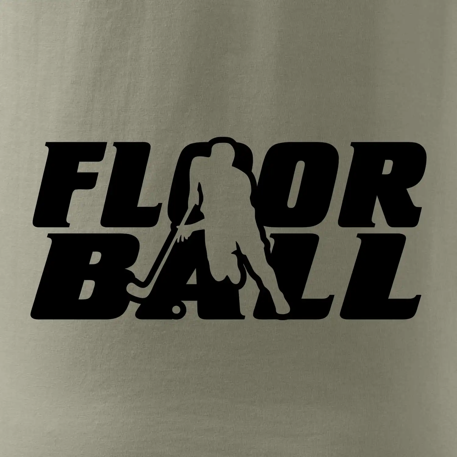 Floorball nápis rovný