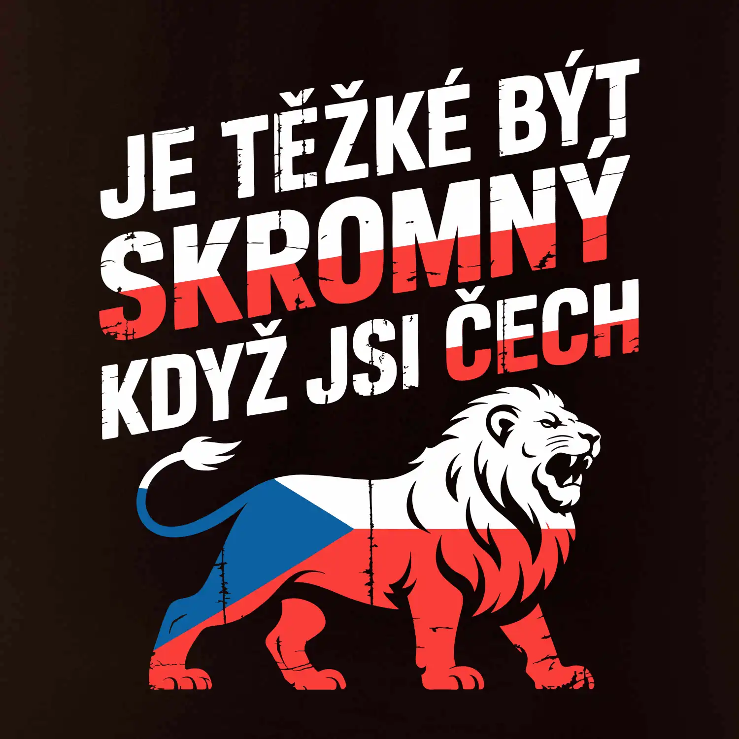 Lev - Je těžké být skromný když jsi čech