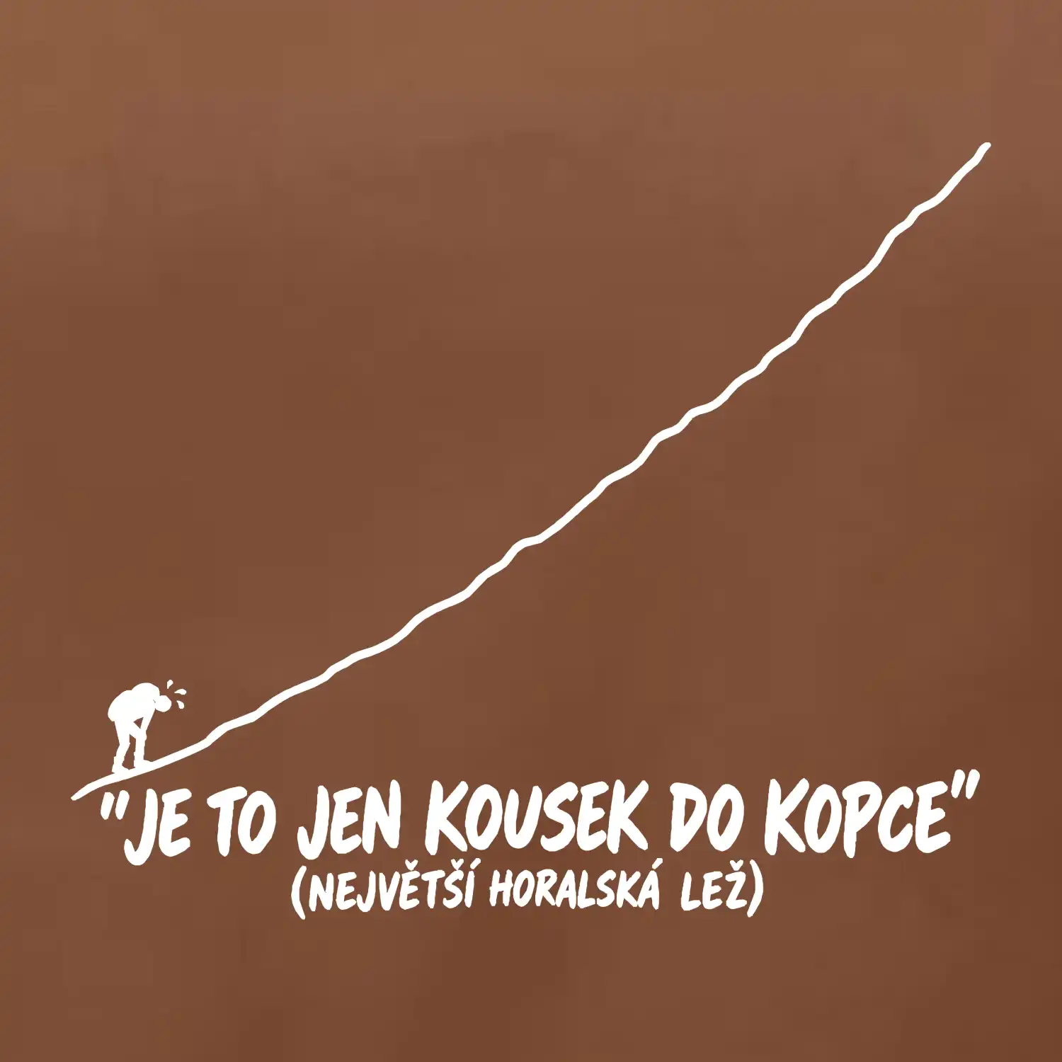 Je to jen kousek do kopce