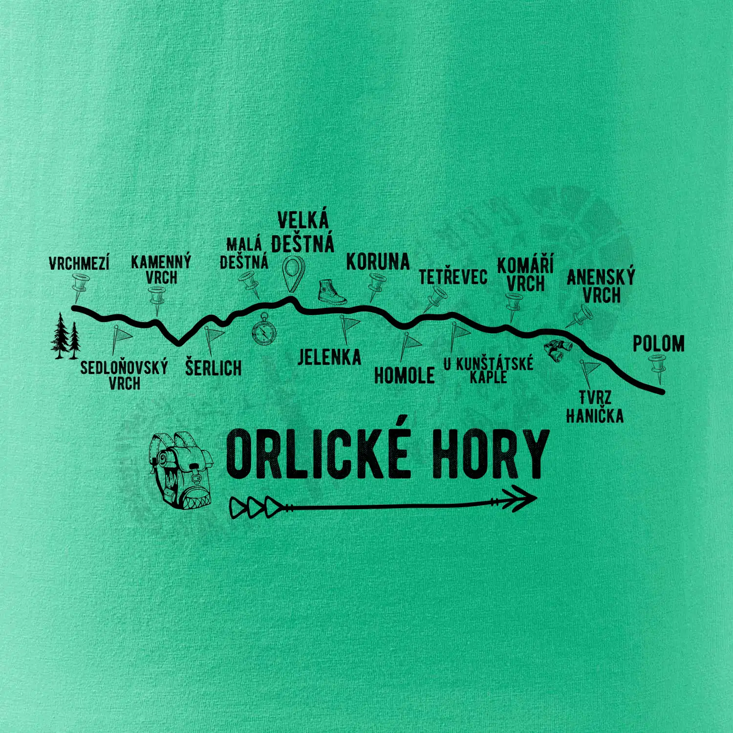 Profil Orlických hor