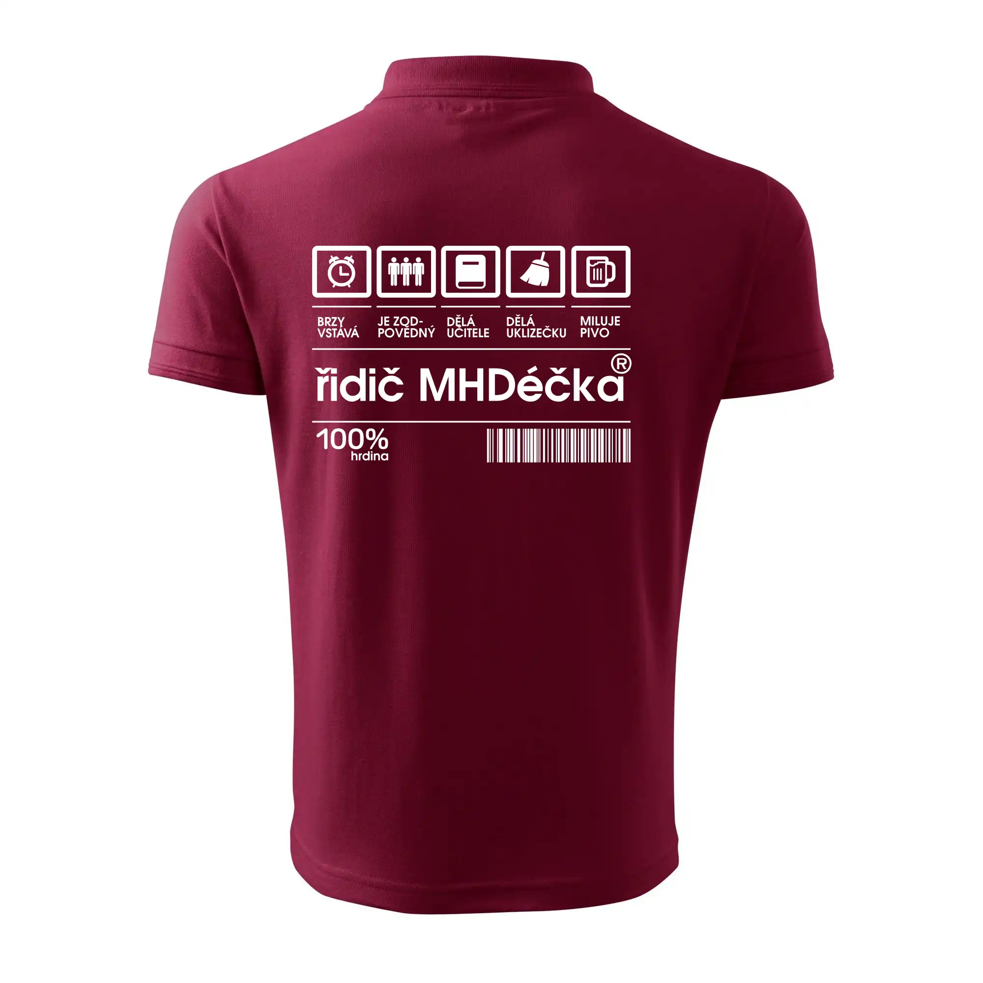 Čárový kód -  Řidič MHD
