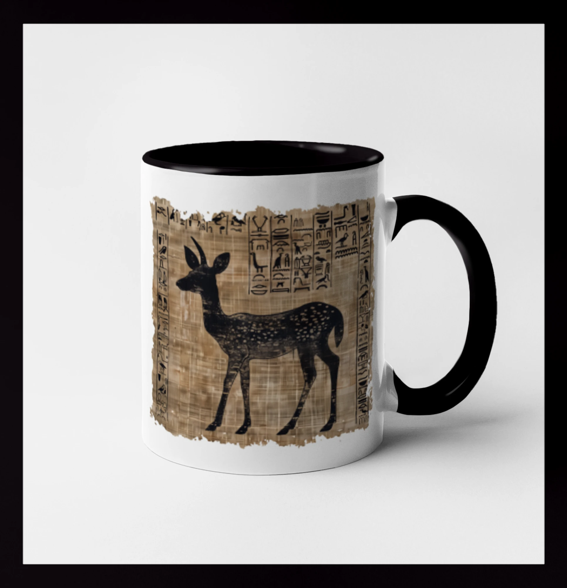 Egyptské hieroglyfy srnka