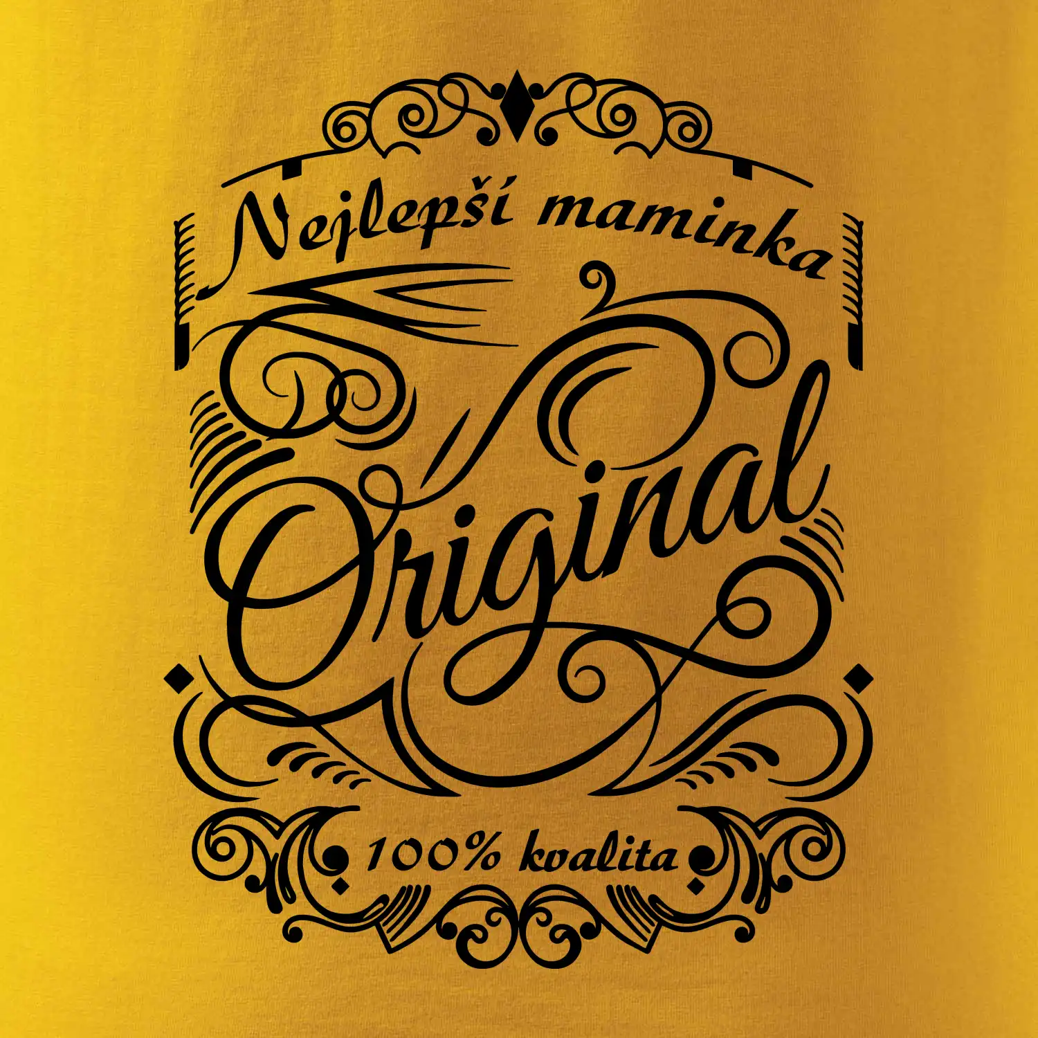 Vintage nejlepší maminka 100% kvalita