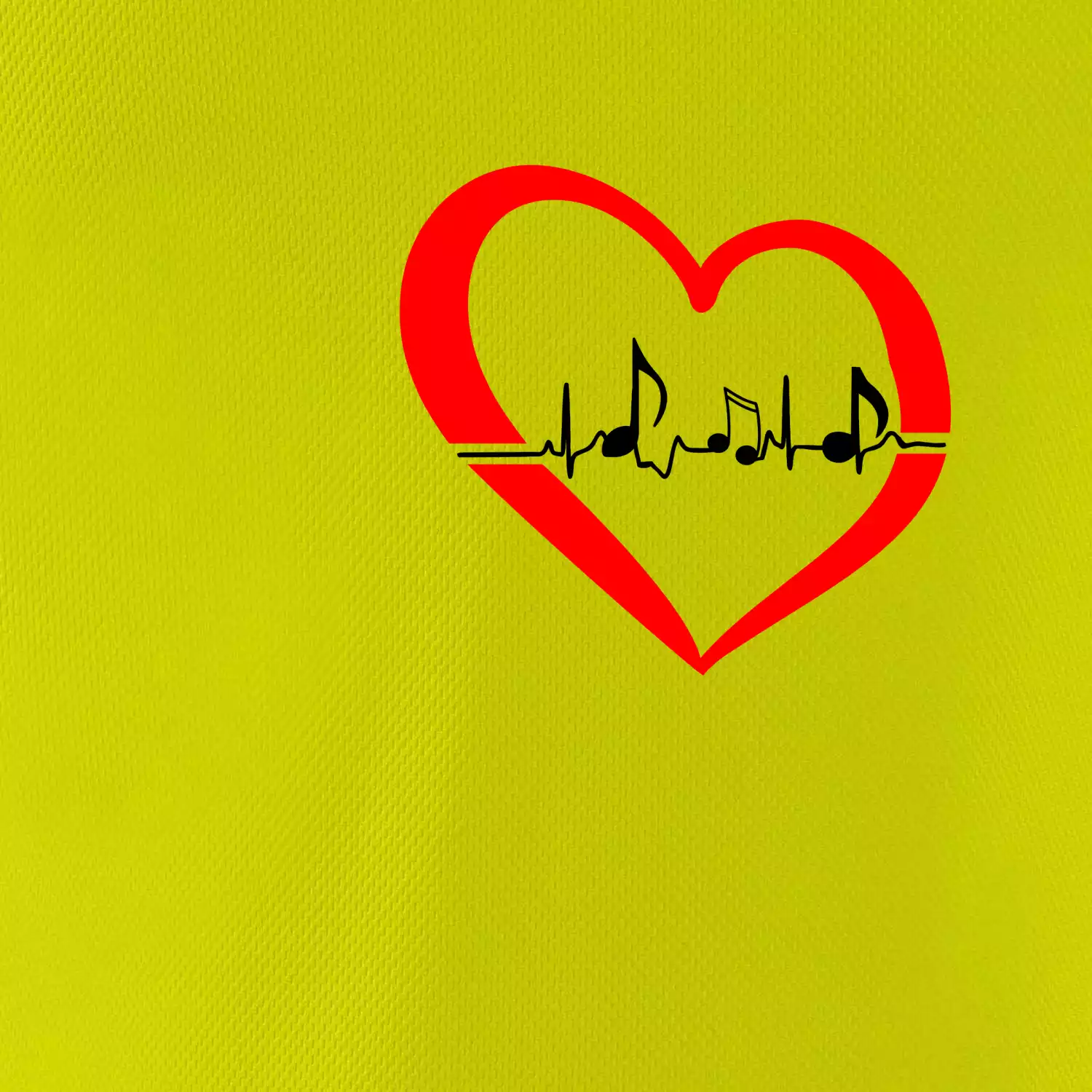 Moje srdce bije pro hudbu - srdce malé