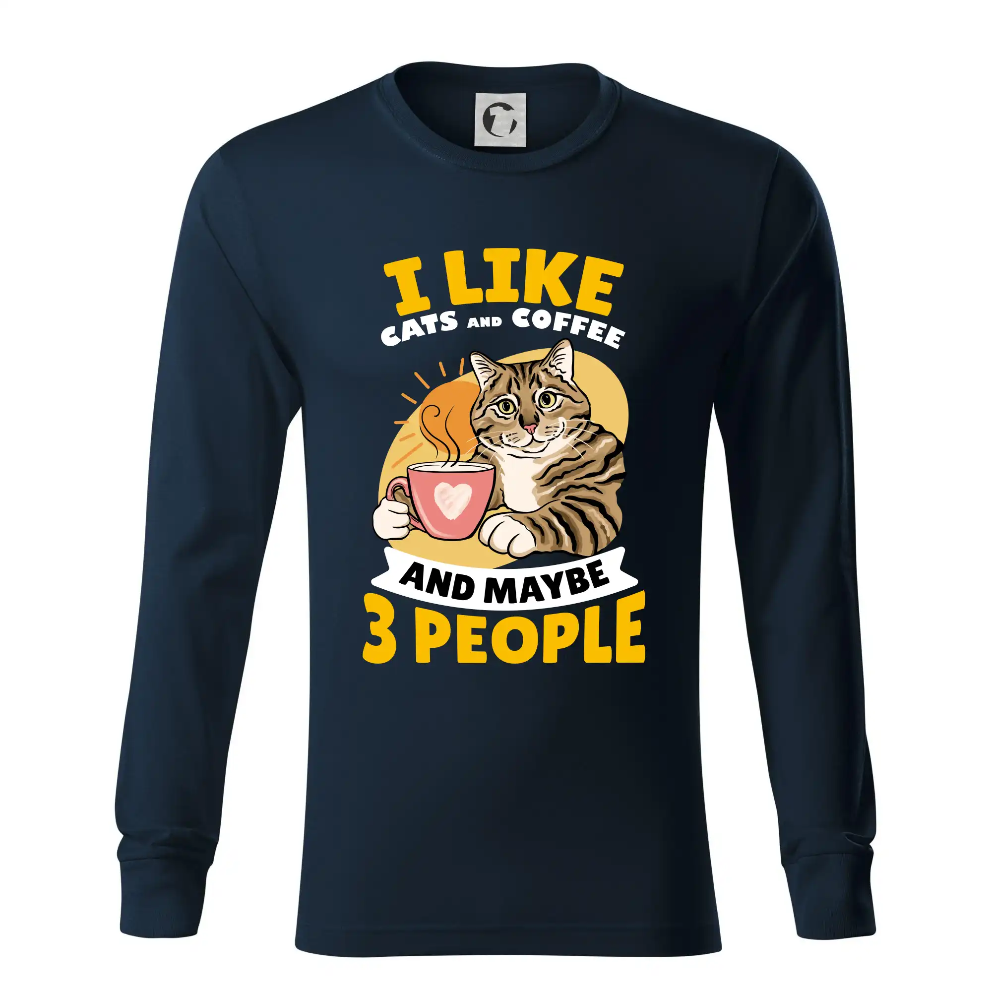 I like cats and coffee and maybe 3 people