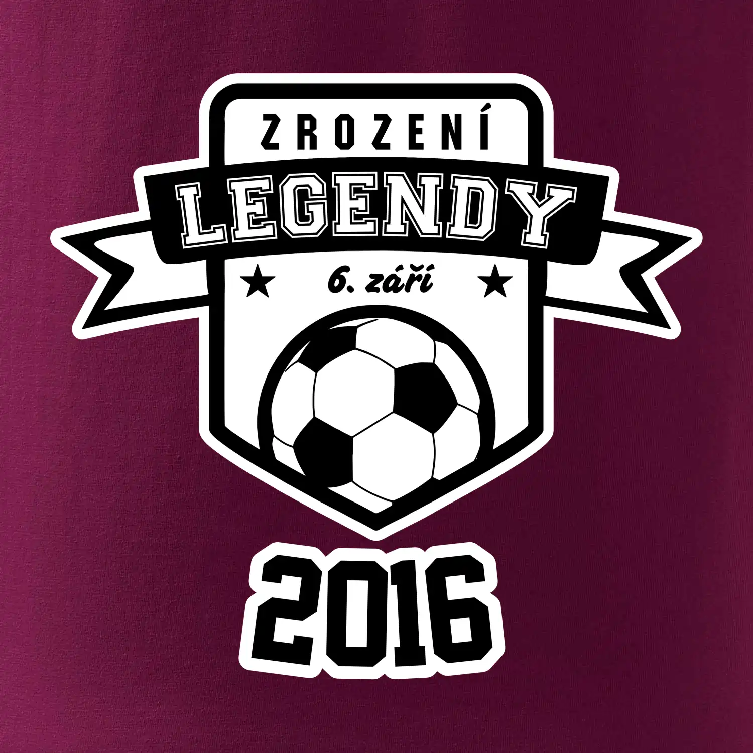 Zrození fotbalové legendy - tvůj den a rok narození