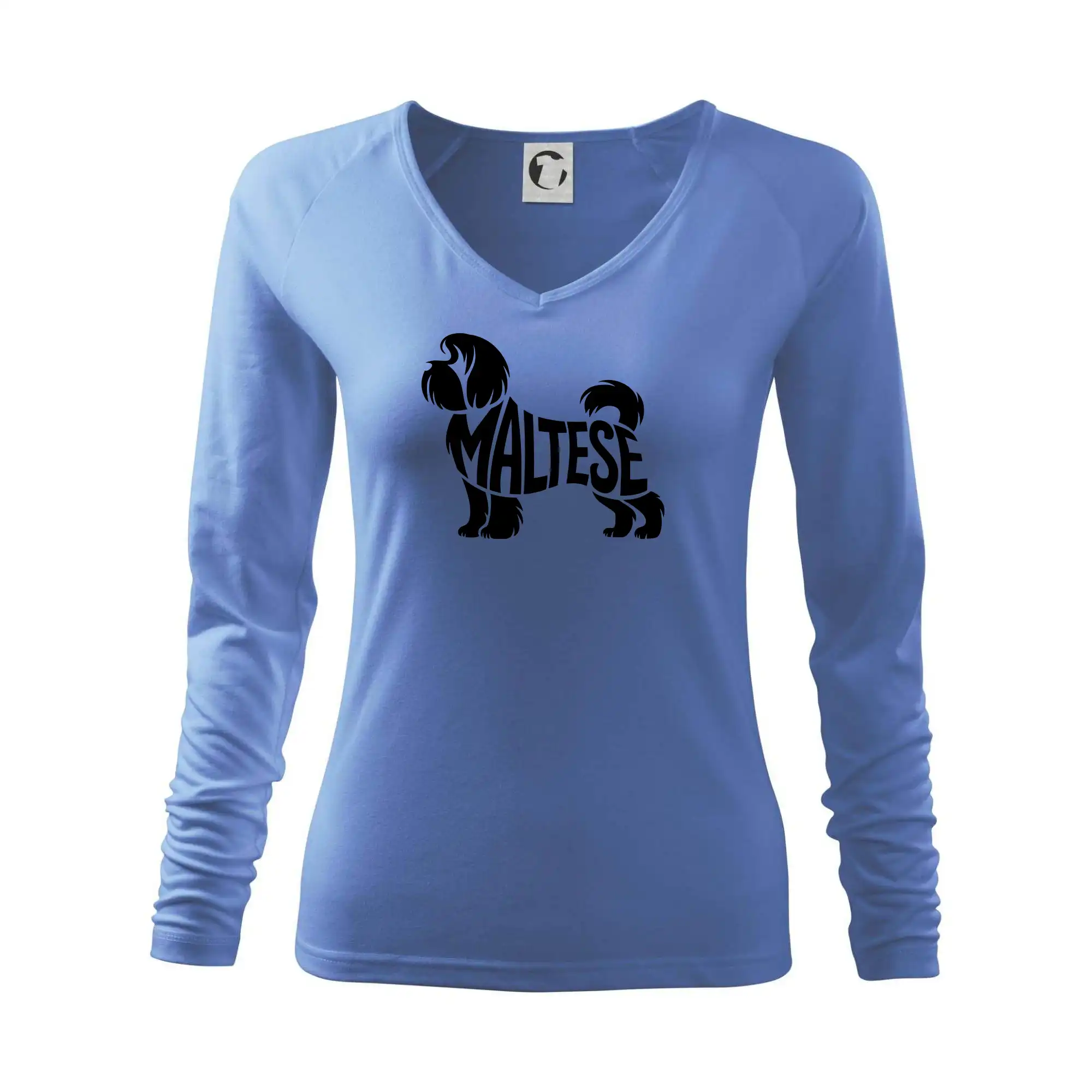 Maltézský psík nápis v těle