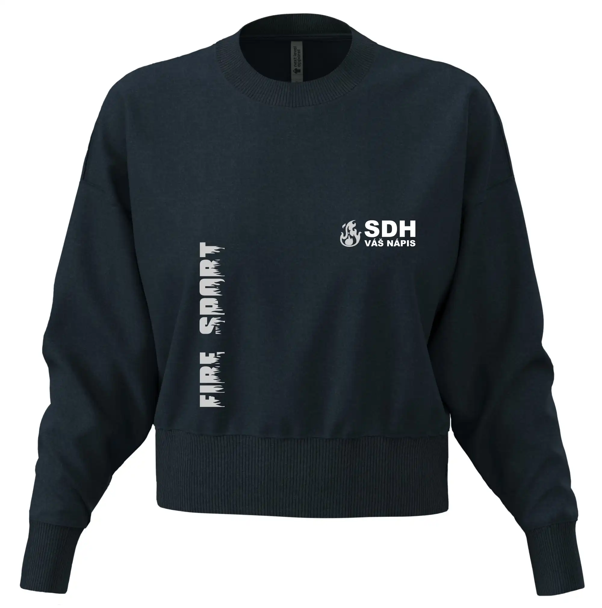 SDH REFLEXNÍ nápis (oheň, firesport, název sboru - vlastní nápis)