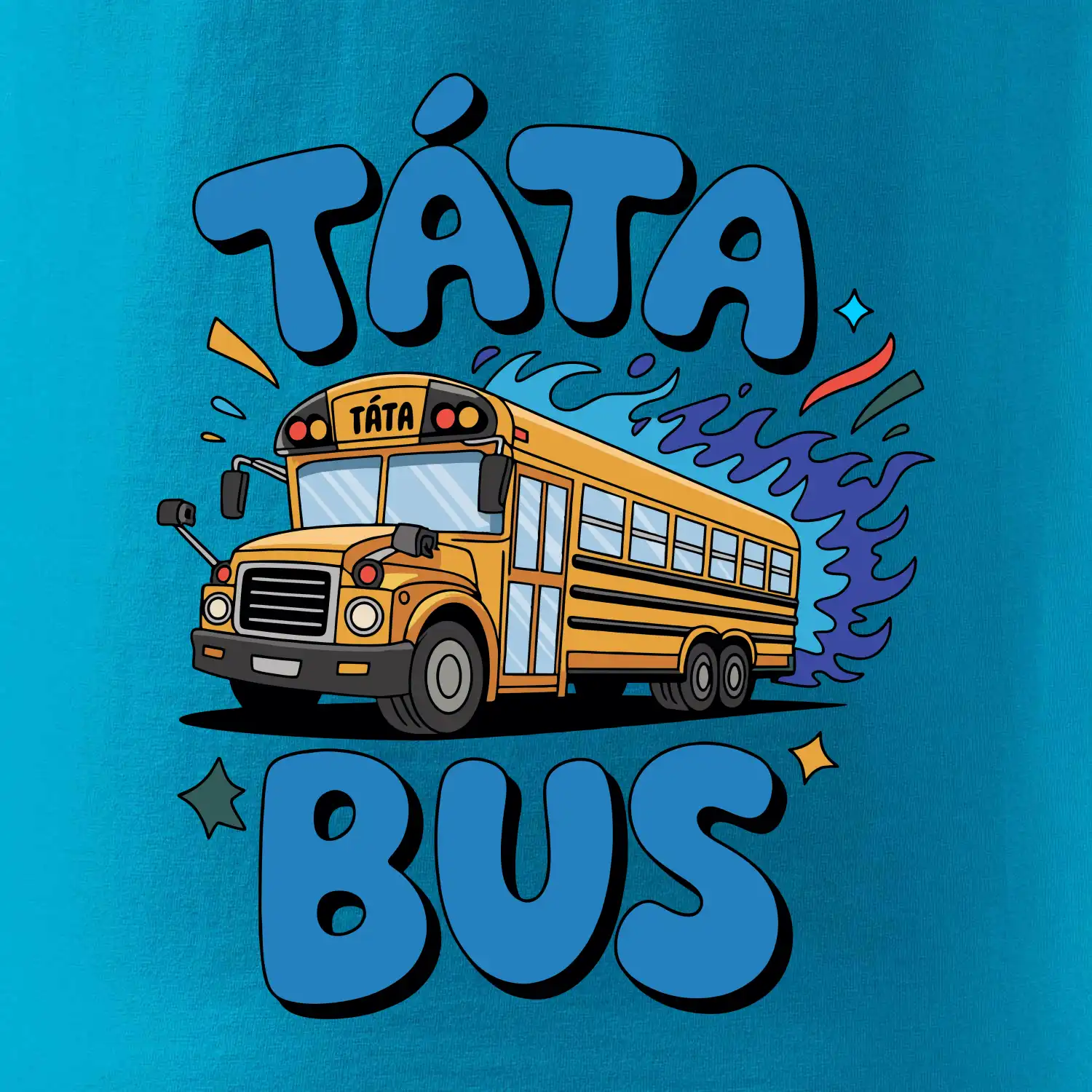 Táta bus - žlutý autobus