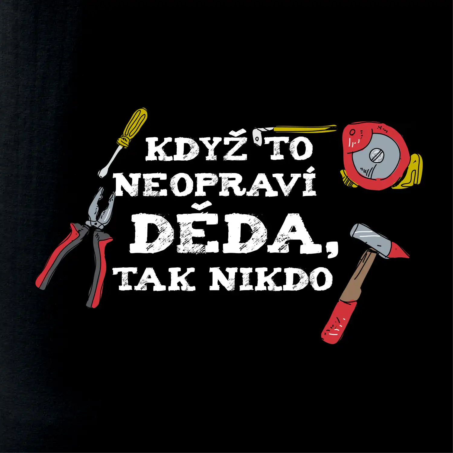 Když to neopraví děda, tak nikdo barevné