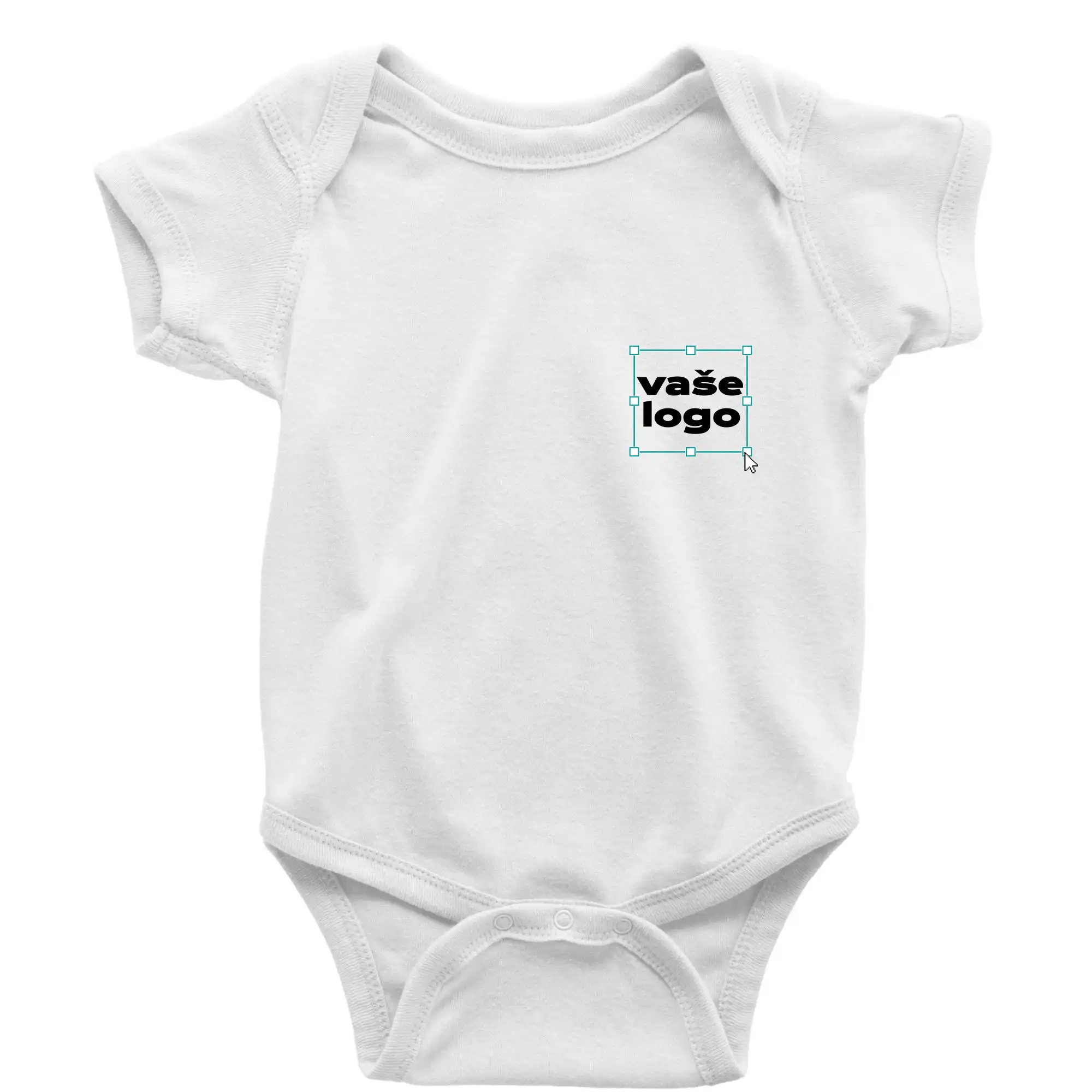 Vlastní logo na prsu - Tričko s vlastním logem