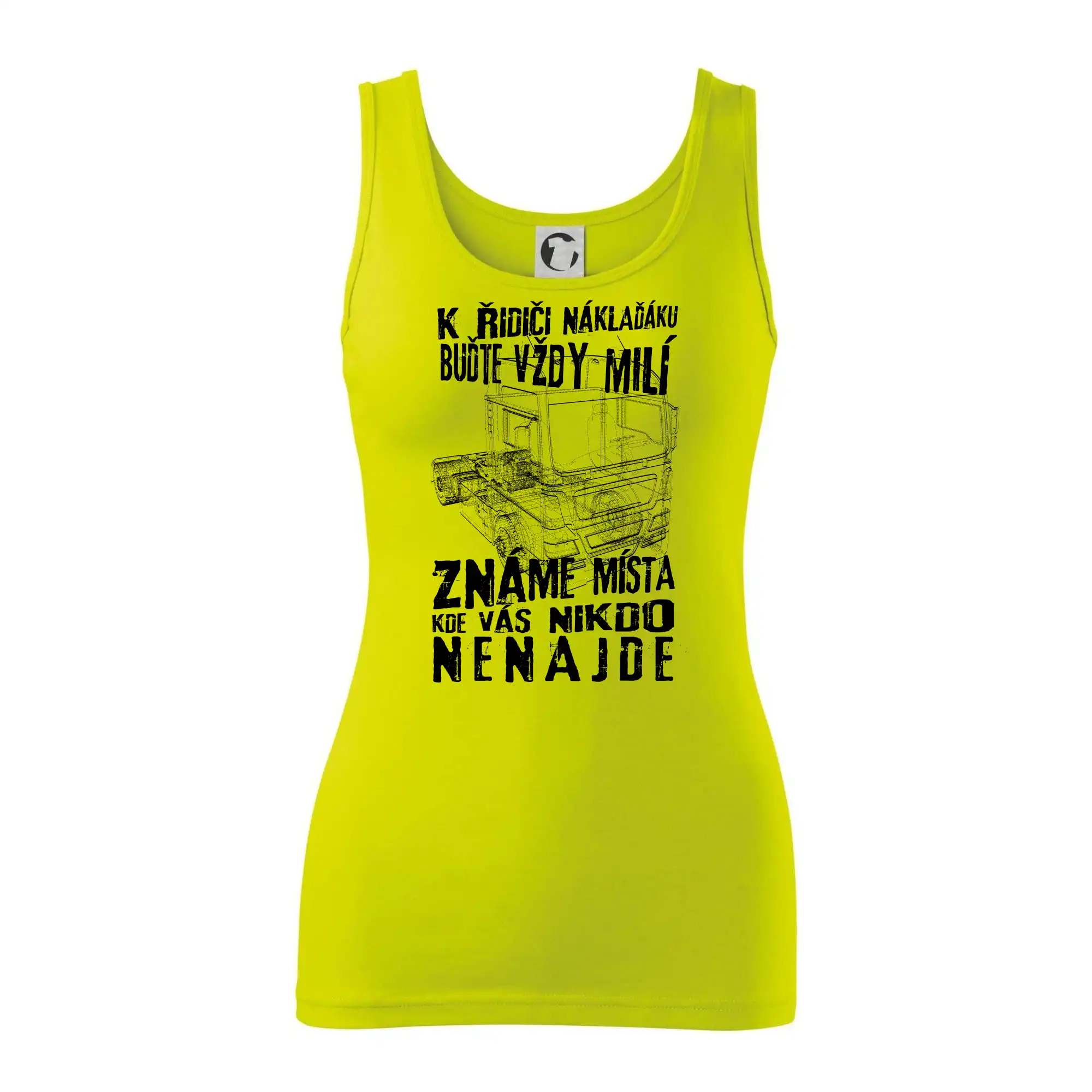 K řidiči náklaďáku buďte vždy milý
