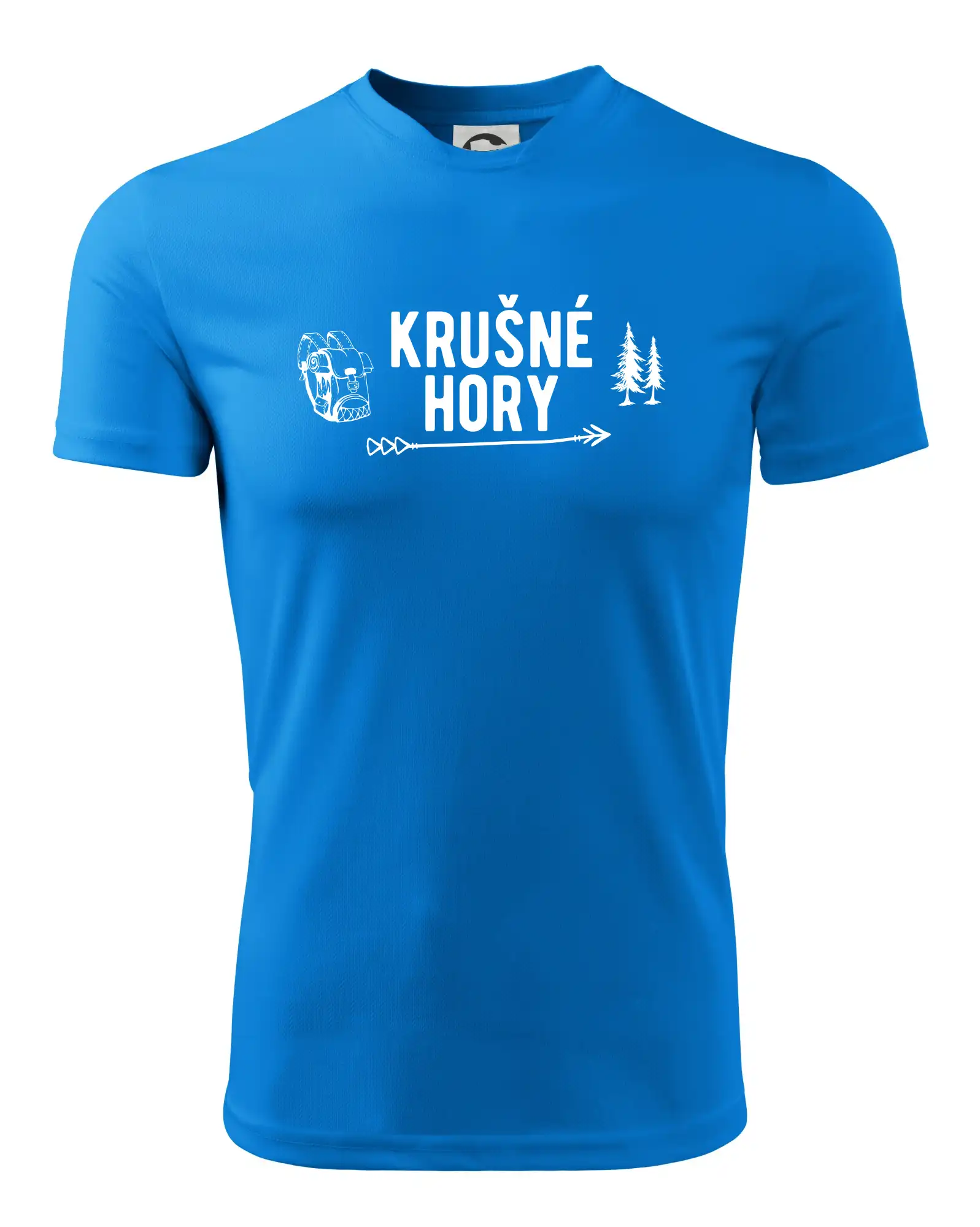 Krušné hory nápis