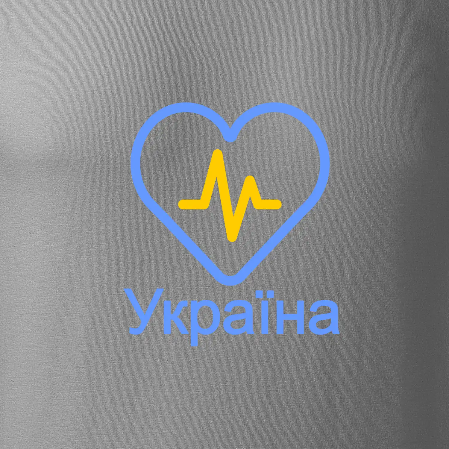 Moje srdce bije pro Ukrajinu - velké