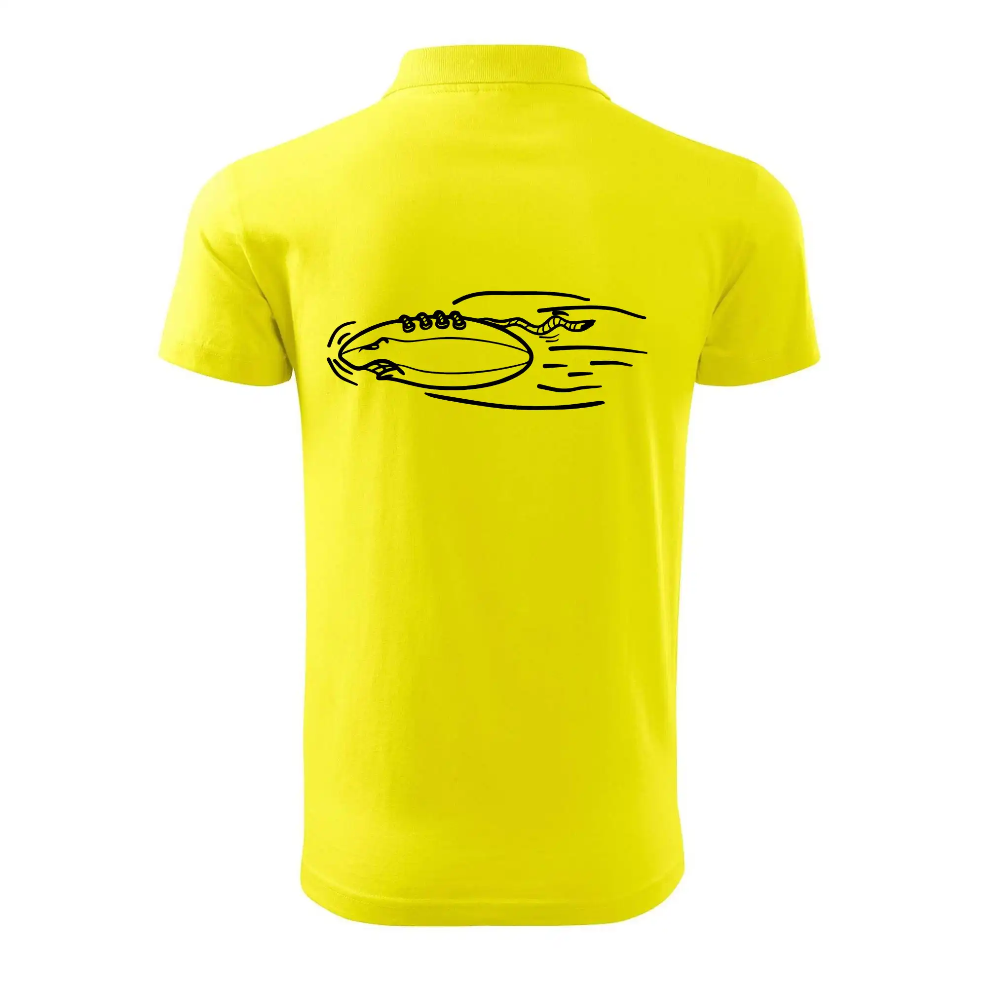 Americký fotbal letící míč