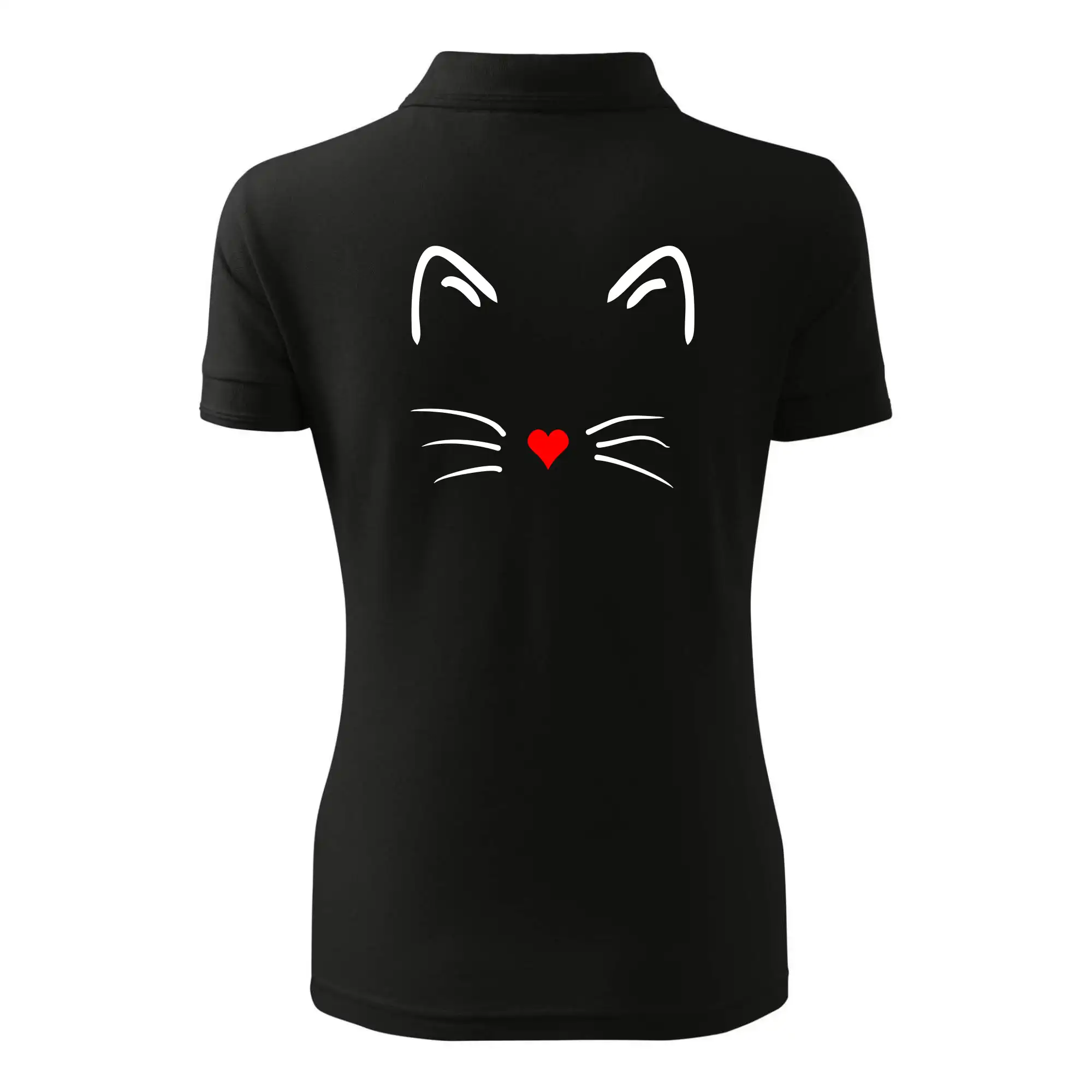 Kočka - srdce místo nosu