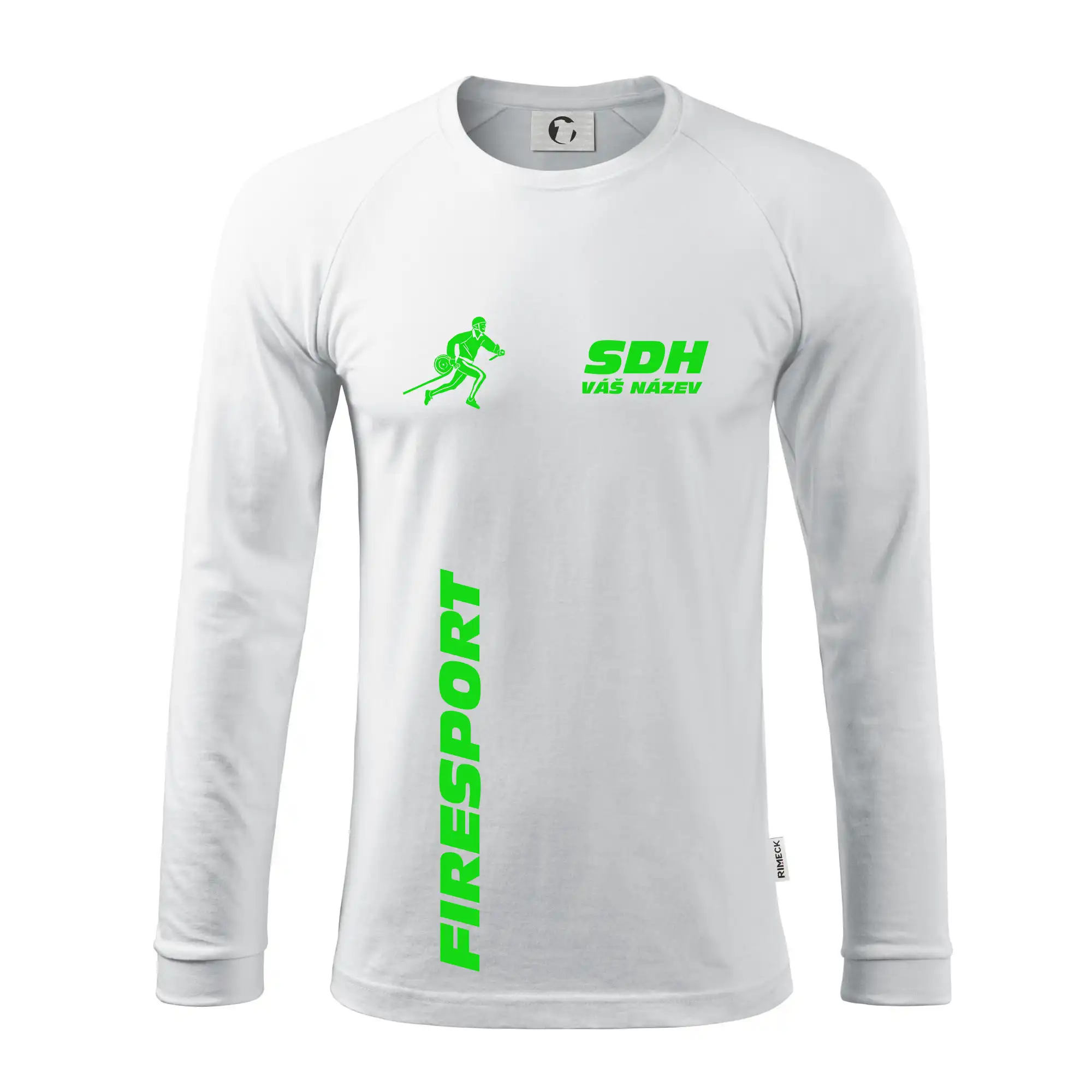 Hasičský sport SDH + váš název ZELENÁ