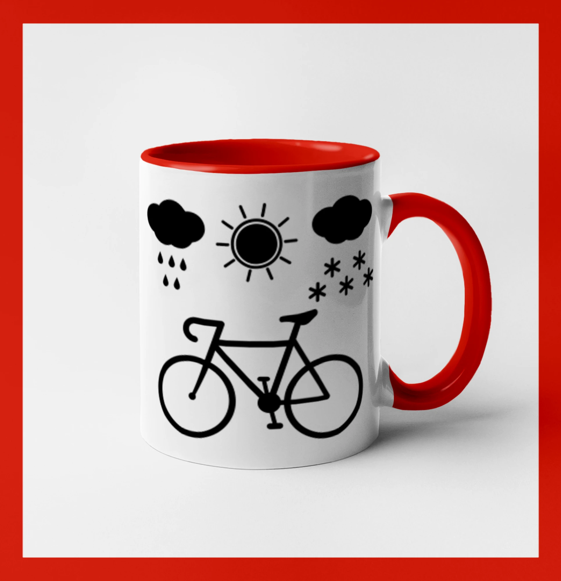 Cyklista za každého počasí