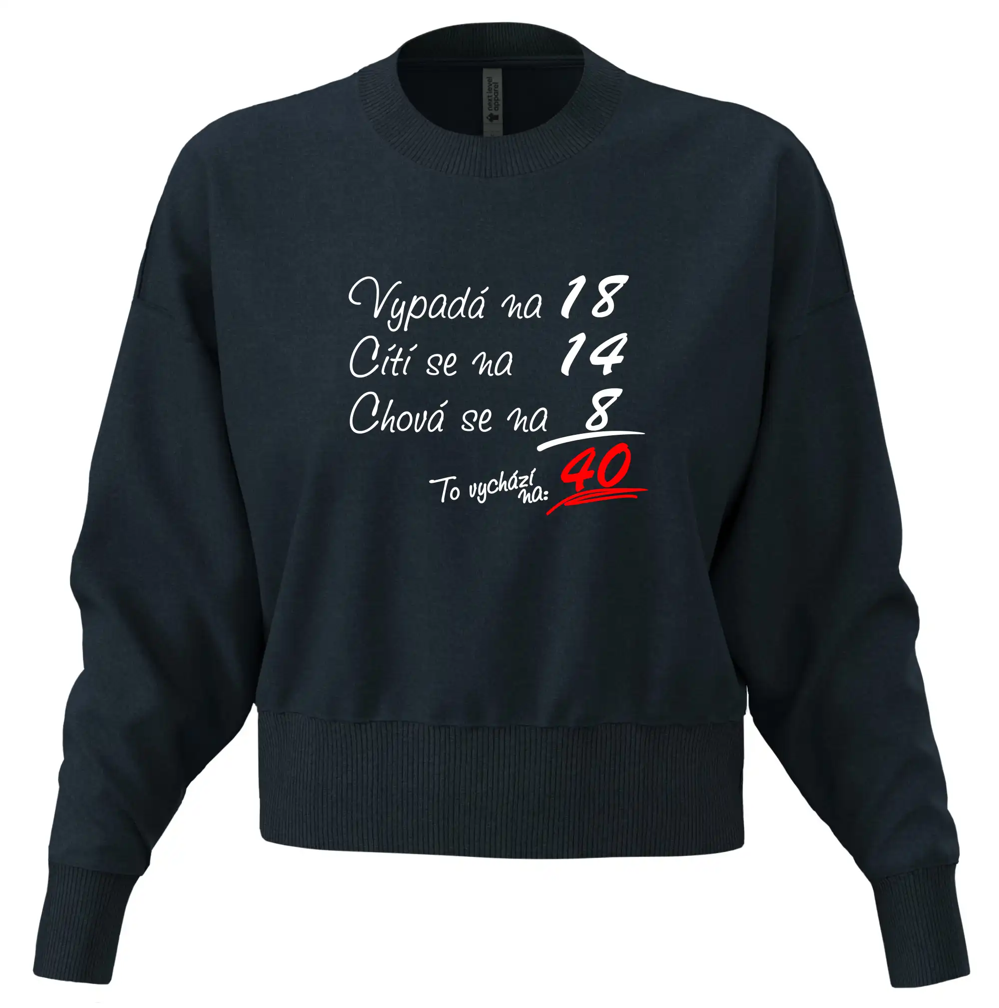 Vypadá, cítí se, chová se - 40 let