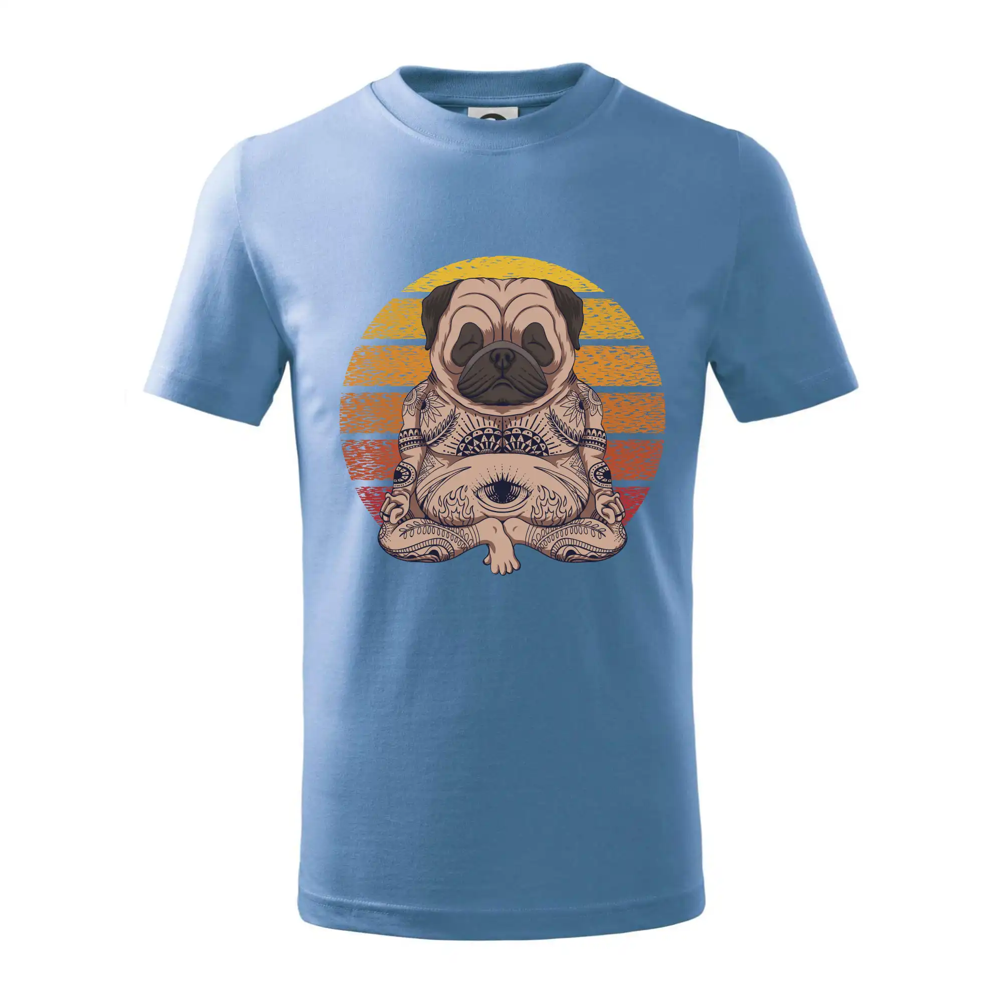 Yoga meditace - pug