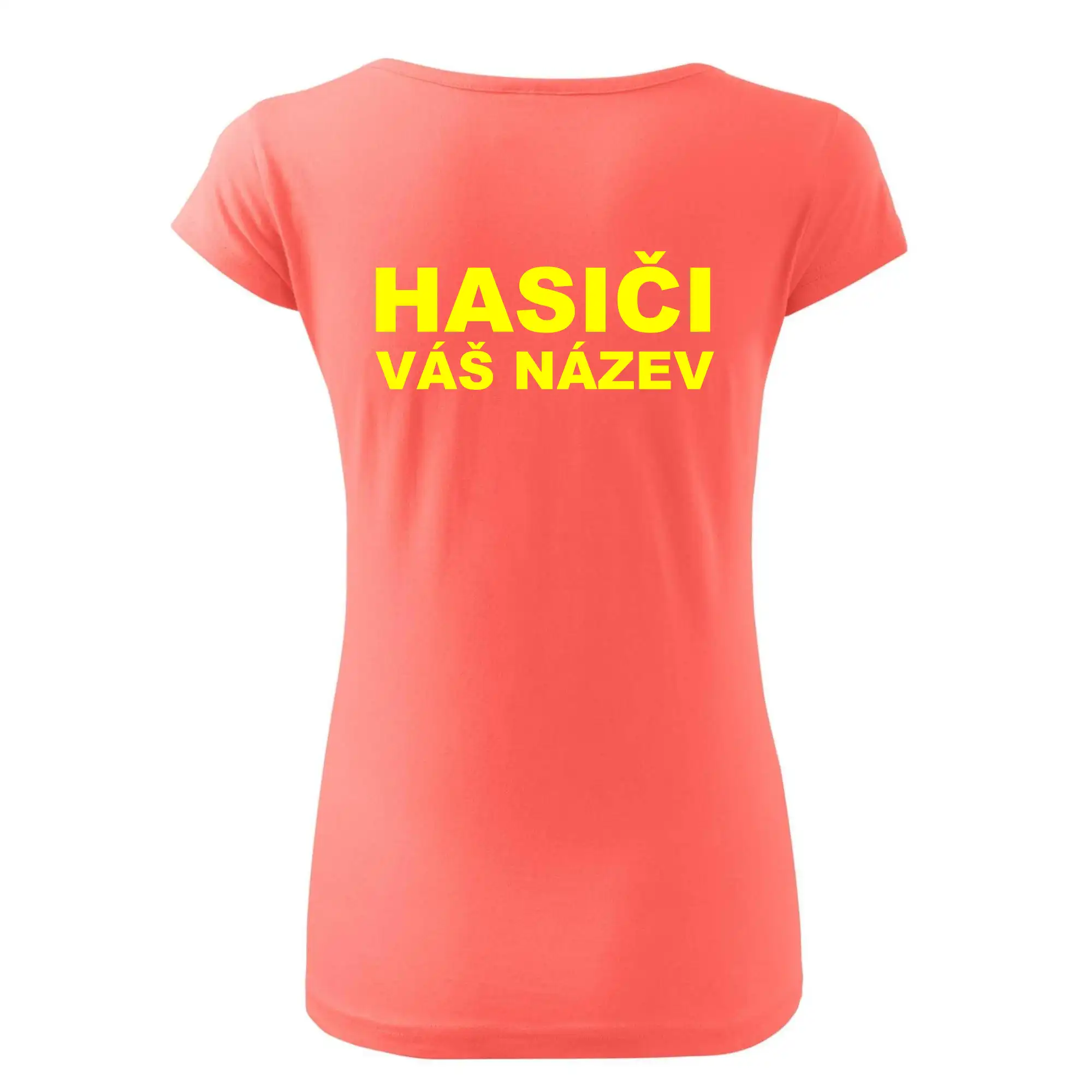Hasiči - žlutý nápis - váš název sboru