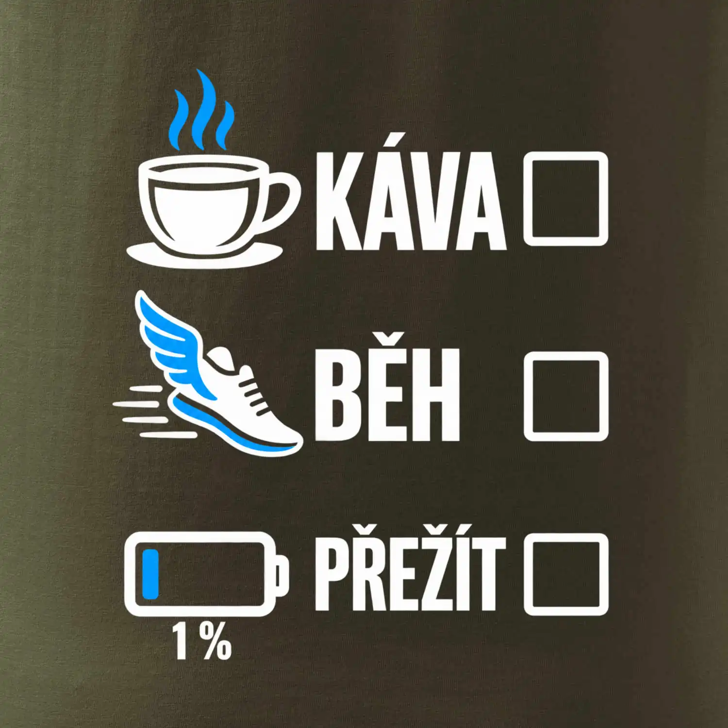 Káva běh přežít