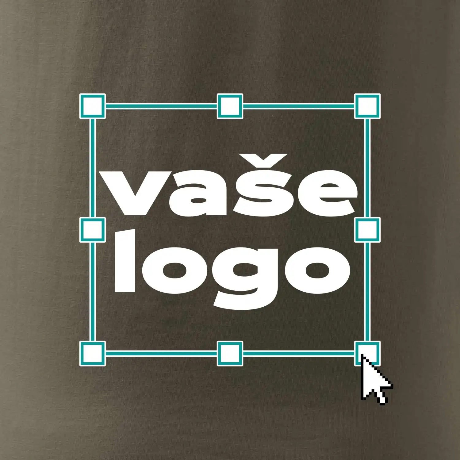 Vlastní logo na prsu - Tričko s vlastním logem