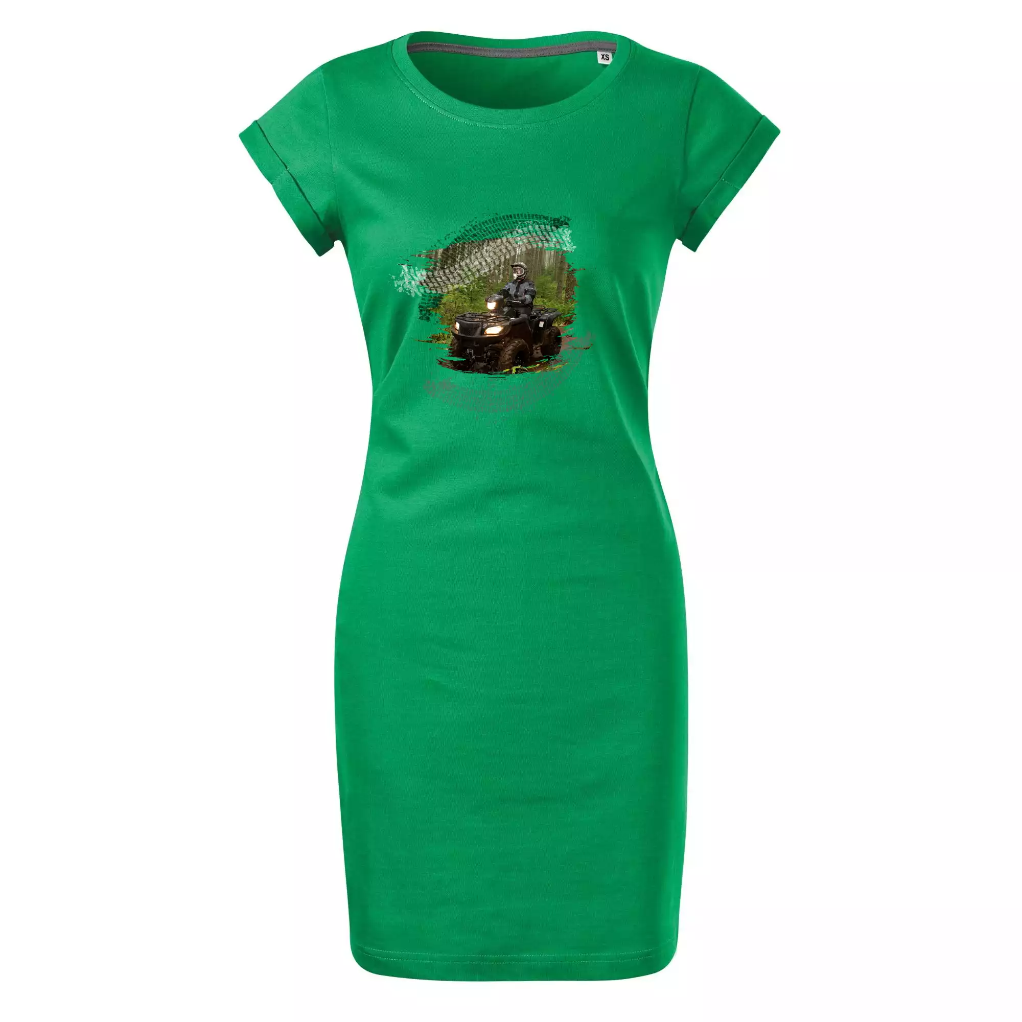 ATV čtyřkolka v lese