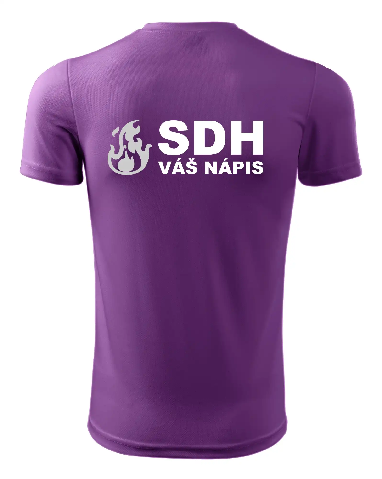 SDH REFLEXNÍ nápis (oheň, firesport, název sboru - vlastní nápis)
