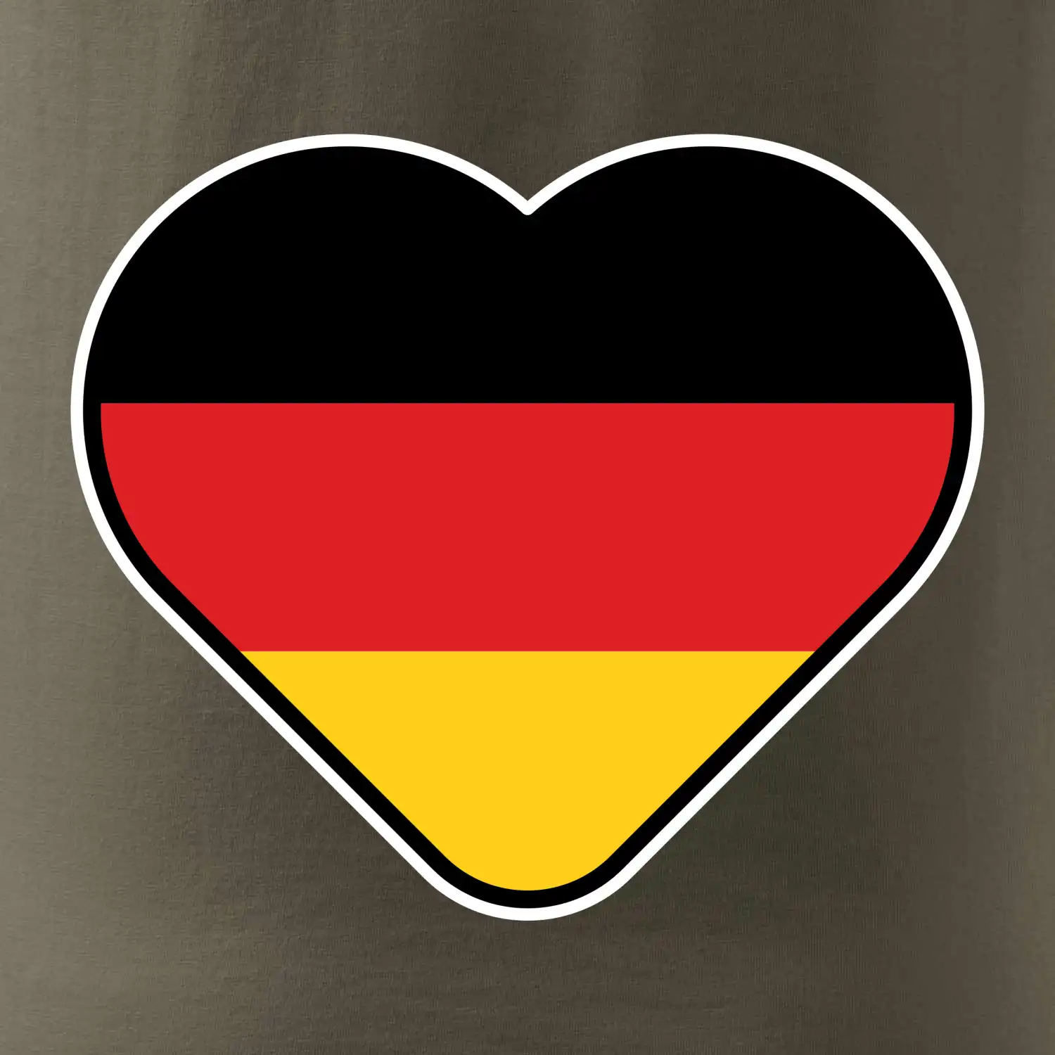 Germany love velké - Německá vlajka