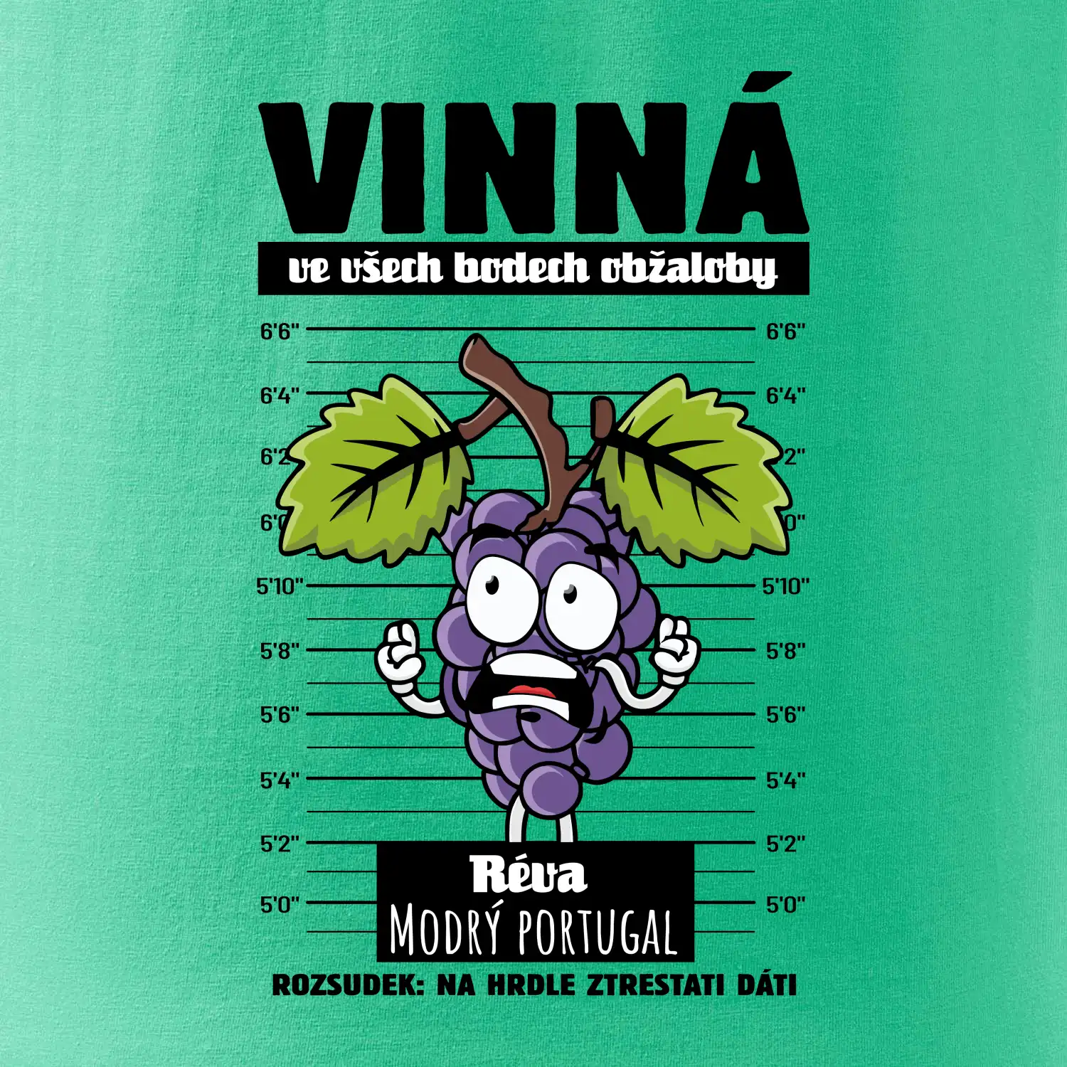 Vinná réva odsouzena Modrý portugal