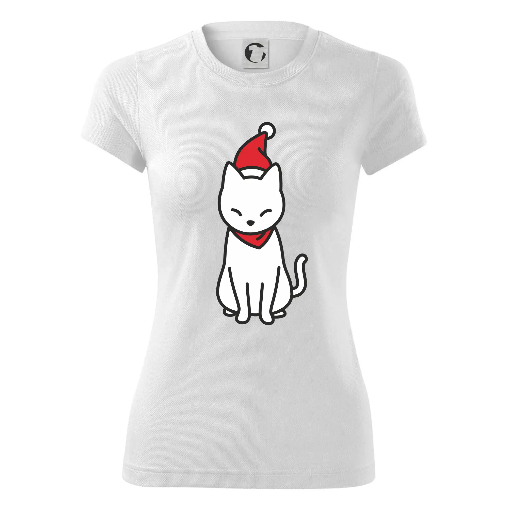 Vánoční kočka sedící