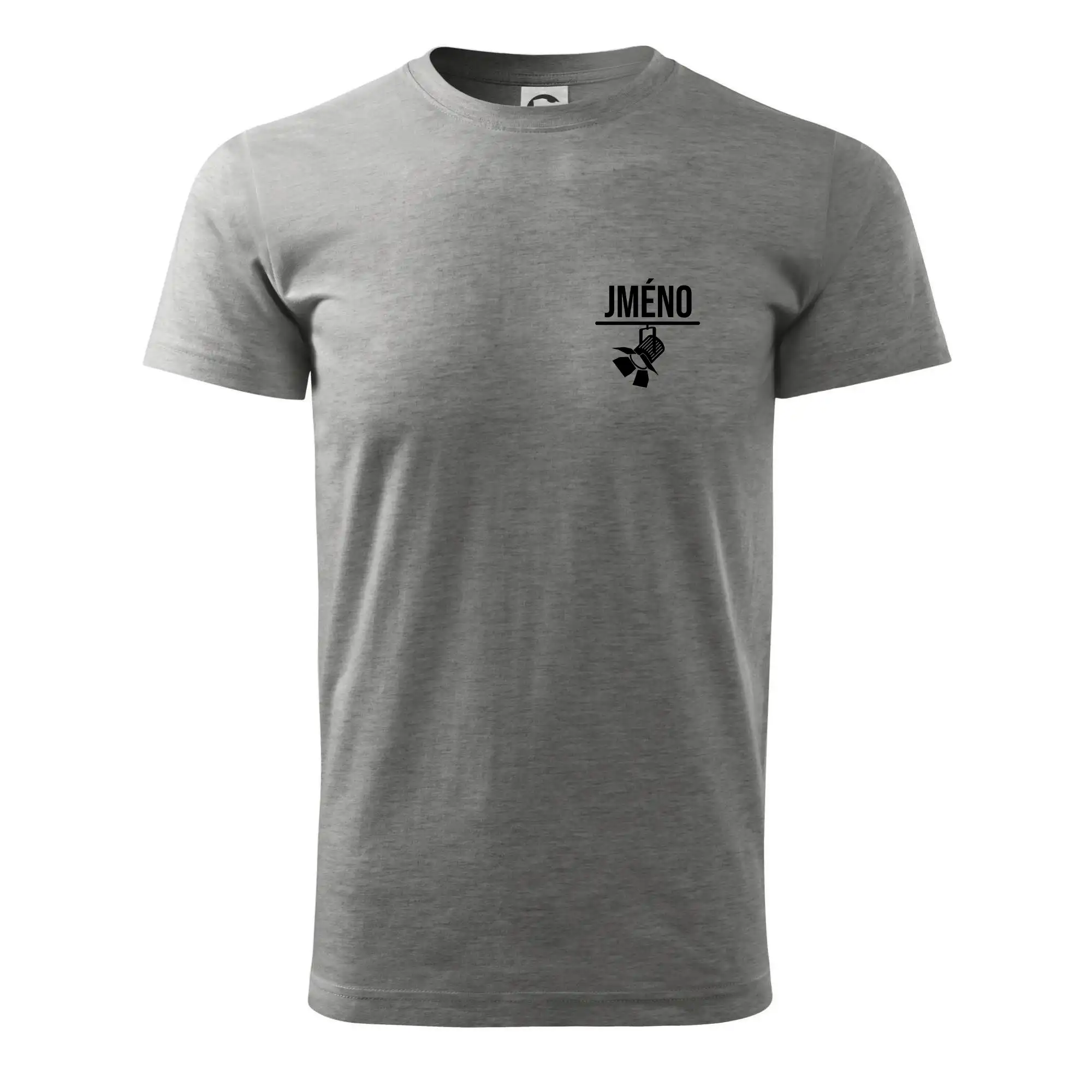 Jméno a nápis na zádech - stage crew