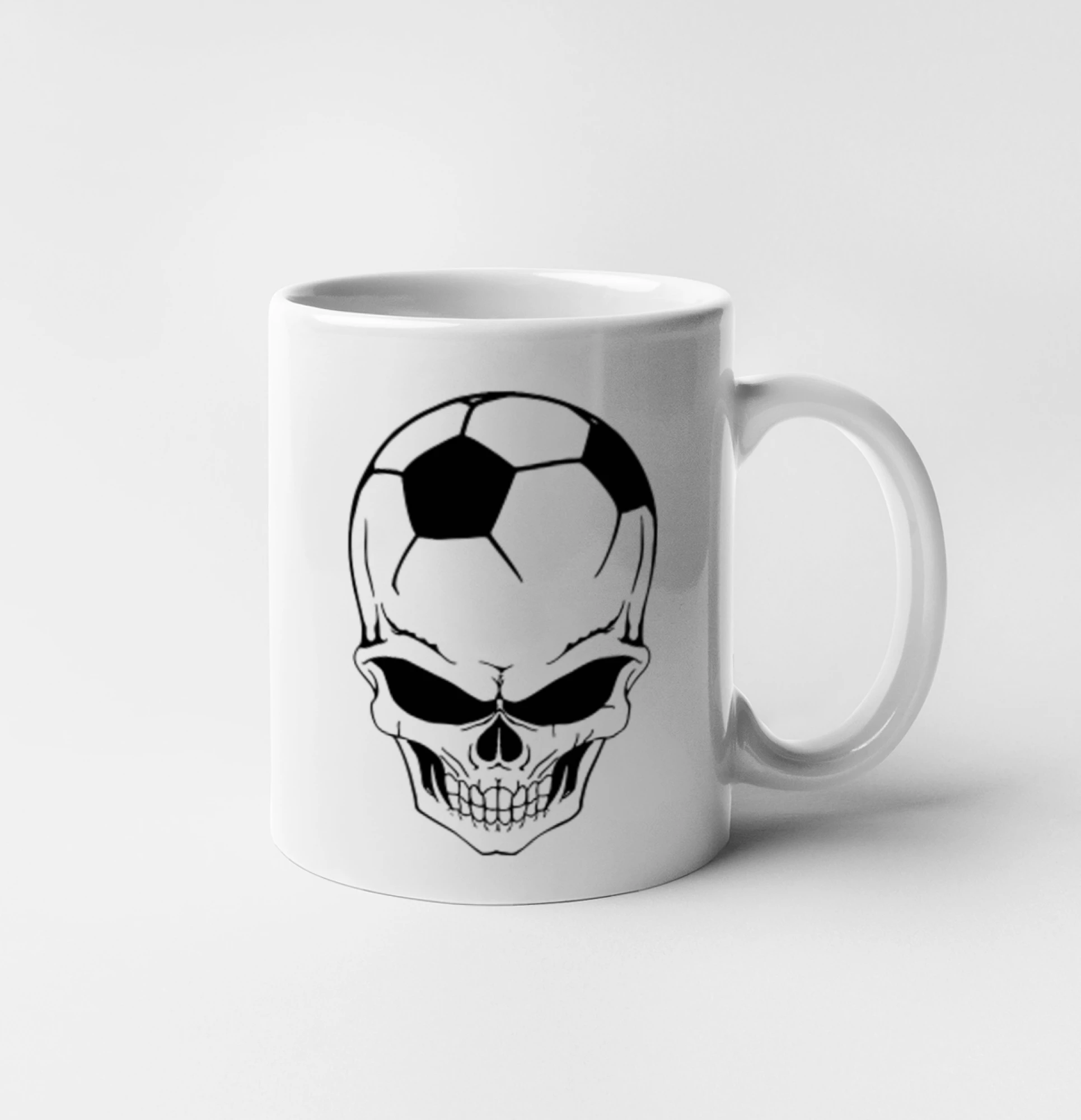 Fotbal lebka míč