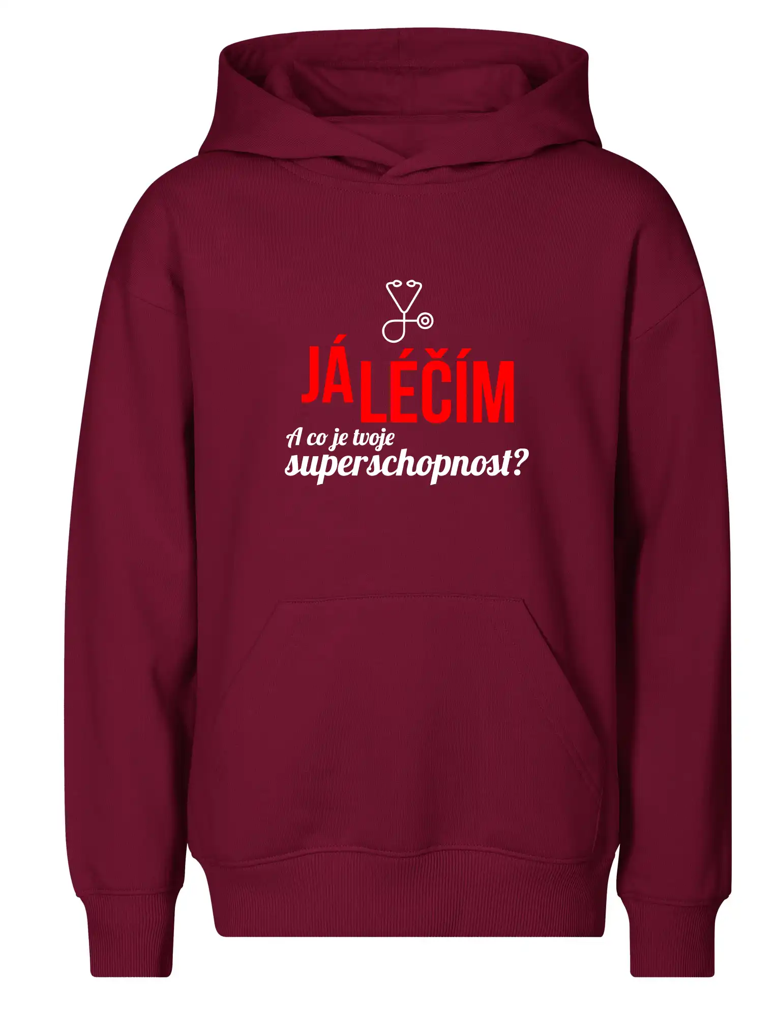 Já léčím - tvoje superschopnost? Rovný nápis