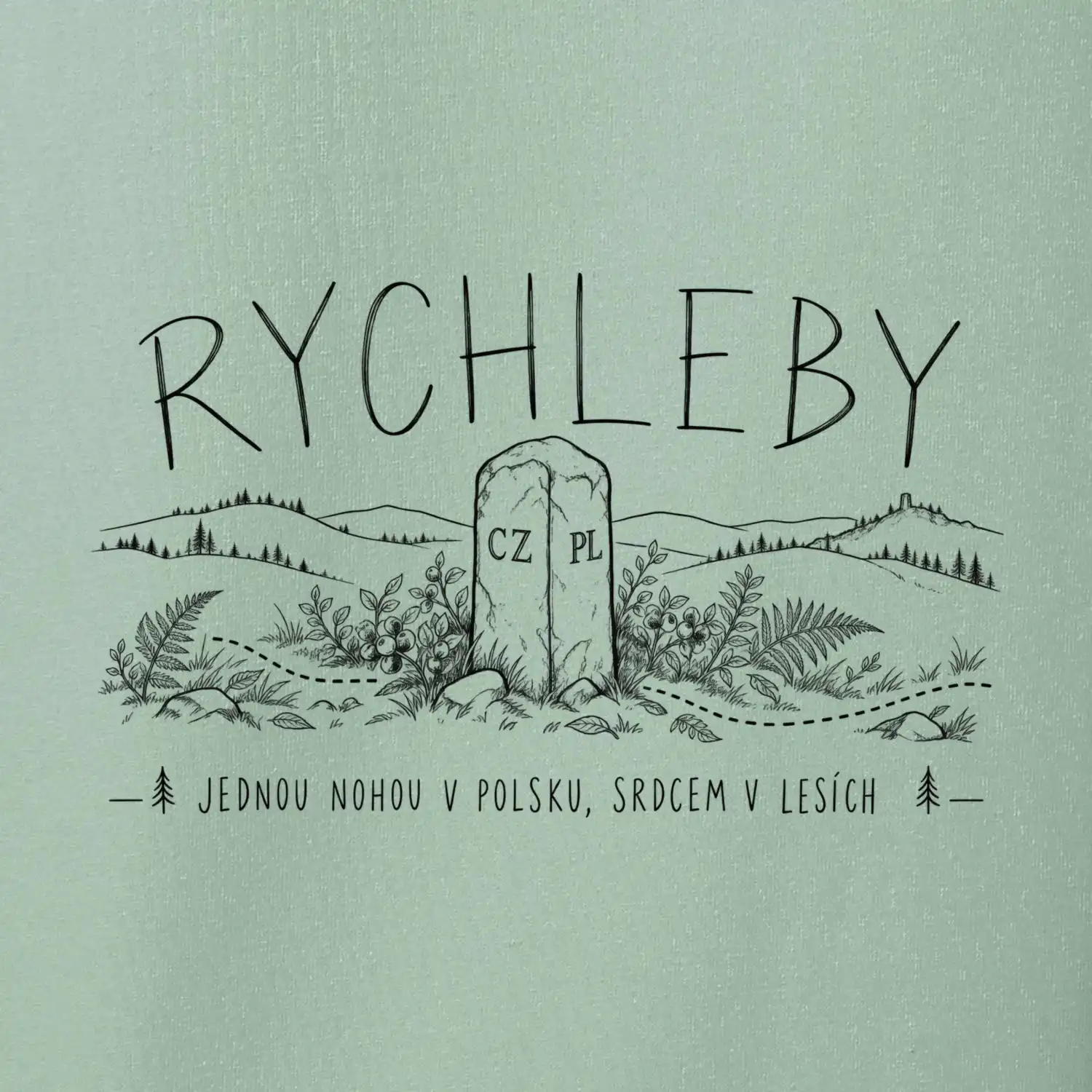 Rychleby jednou nohou v Polsku srdcem v lesích