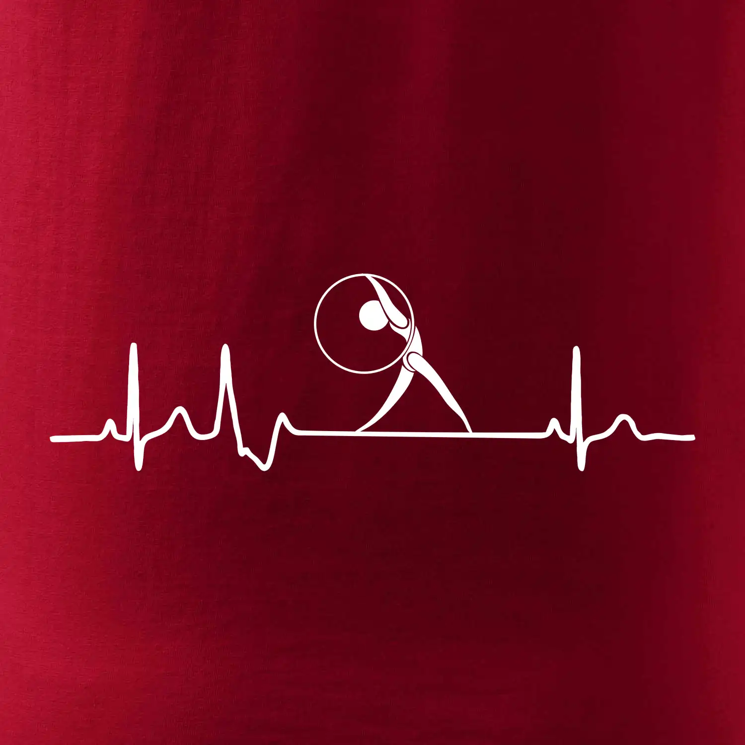 EKG moderní gymnastika obruč