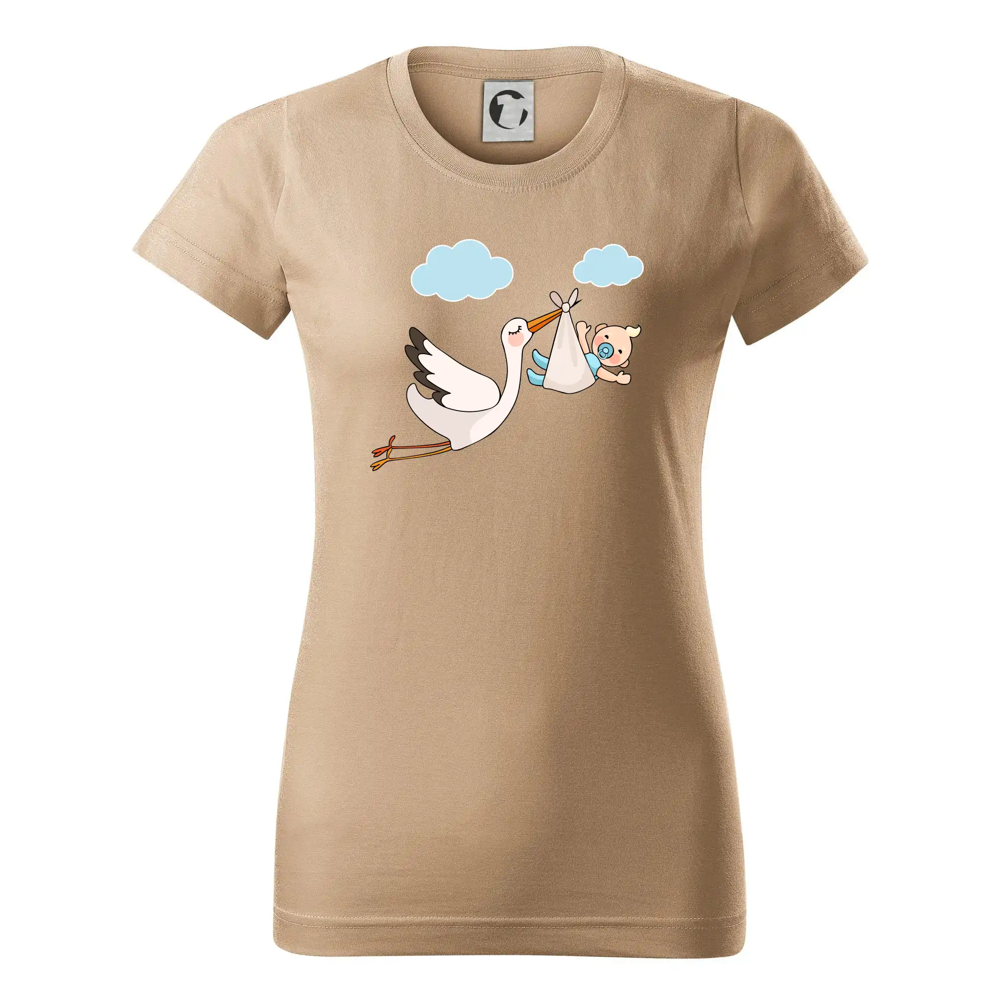 Čáp čekáme miminko - kluk