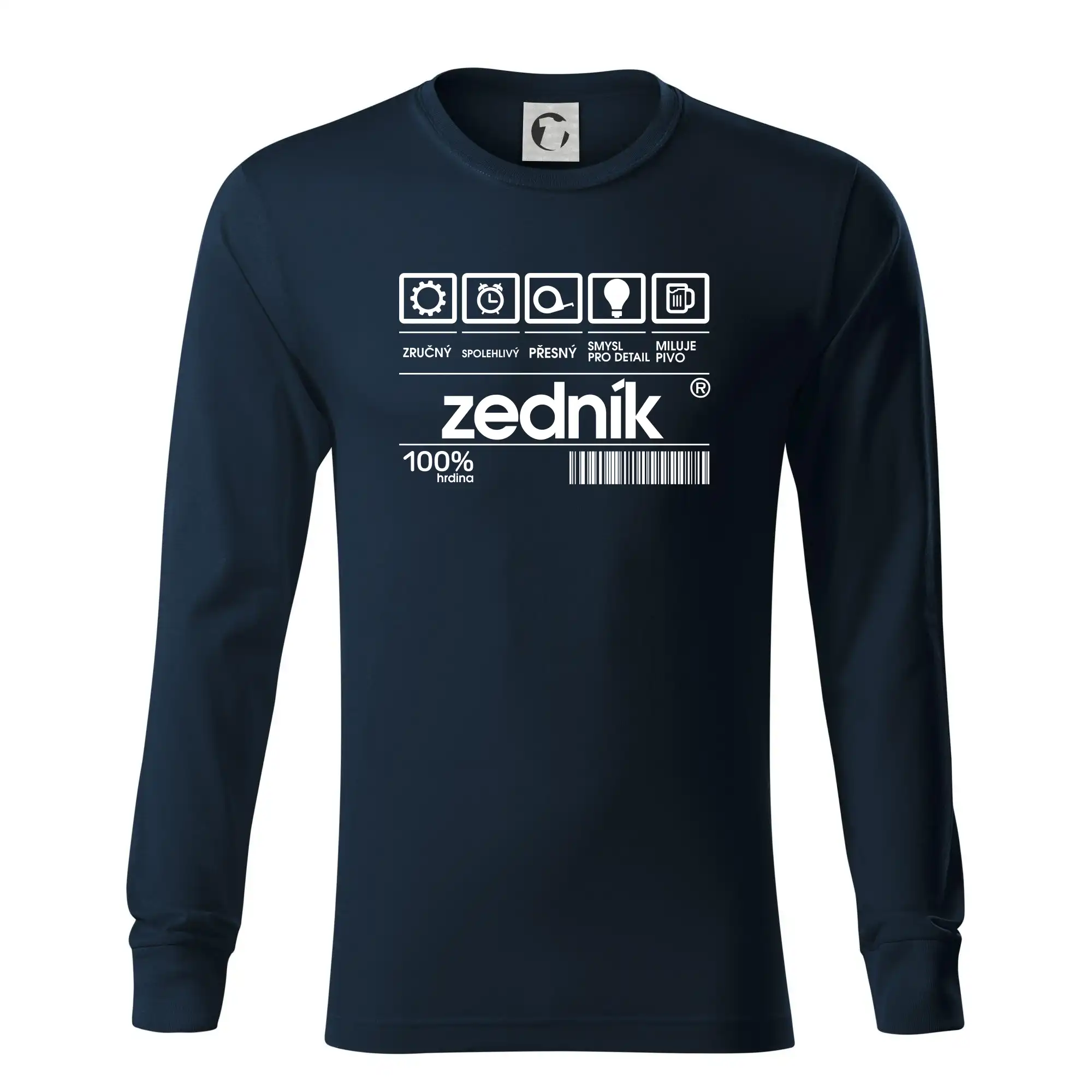 Čárový kód zedník