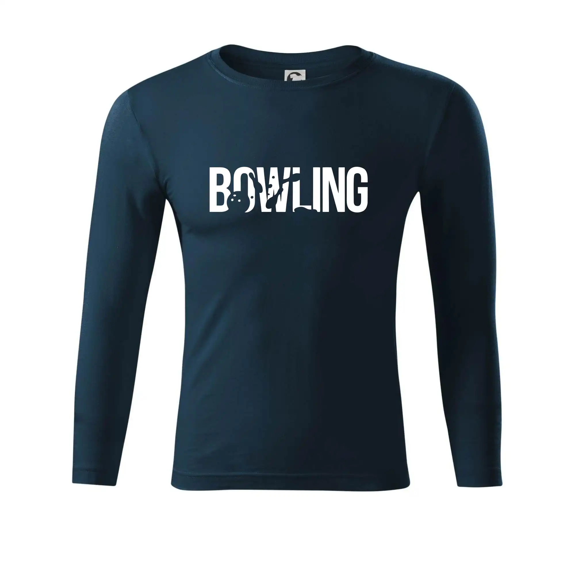 Bowling nápis kuželky