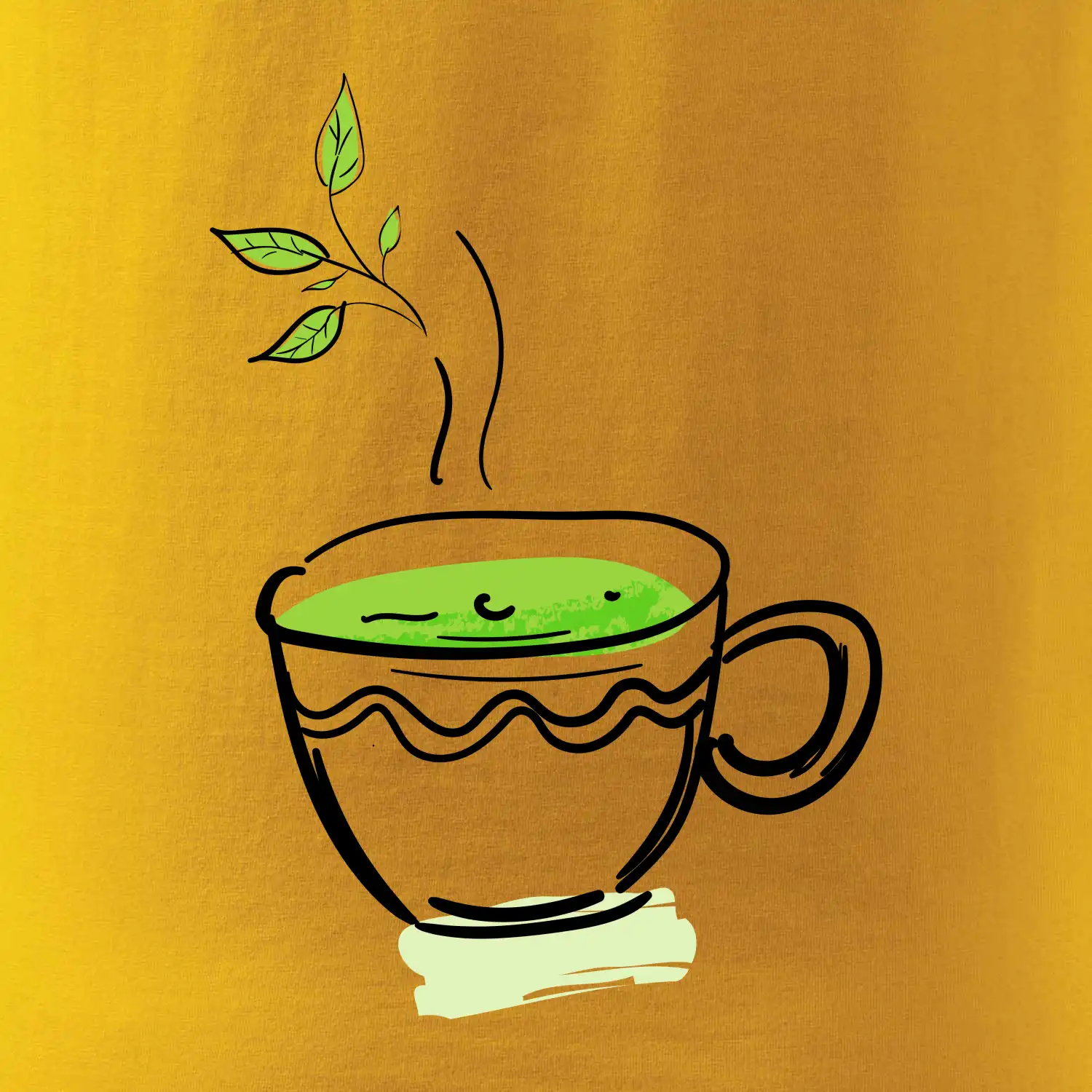 Hot matcha