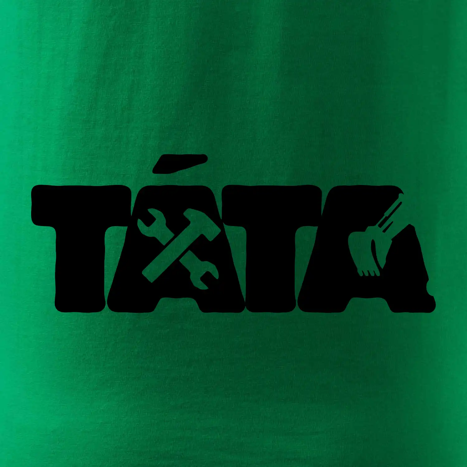 Táta nápis - bagrista