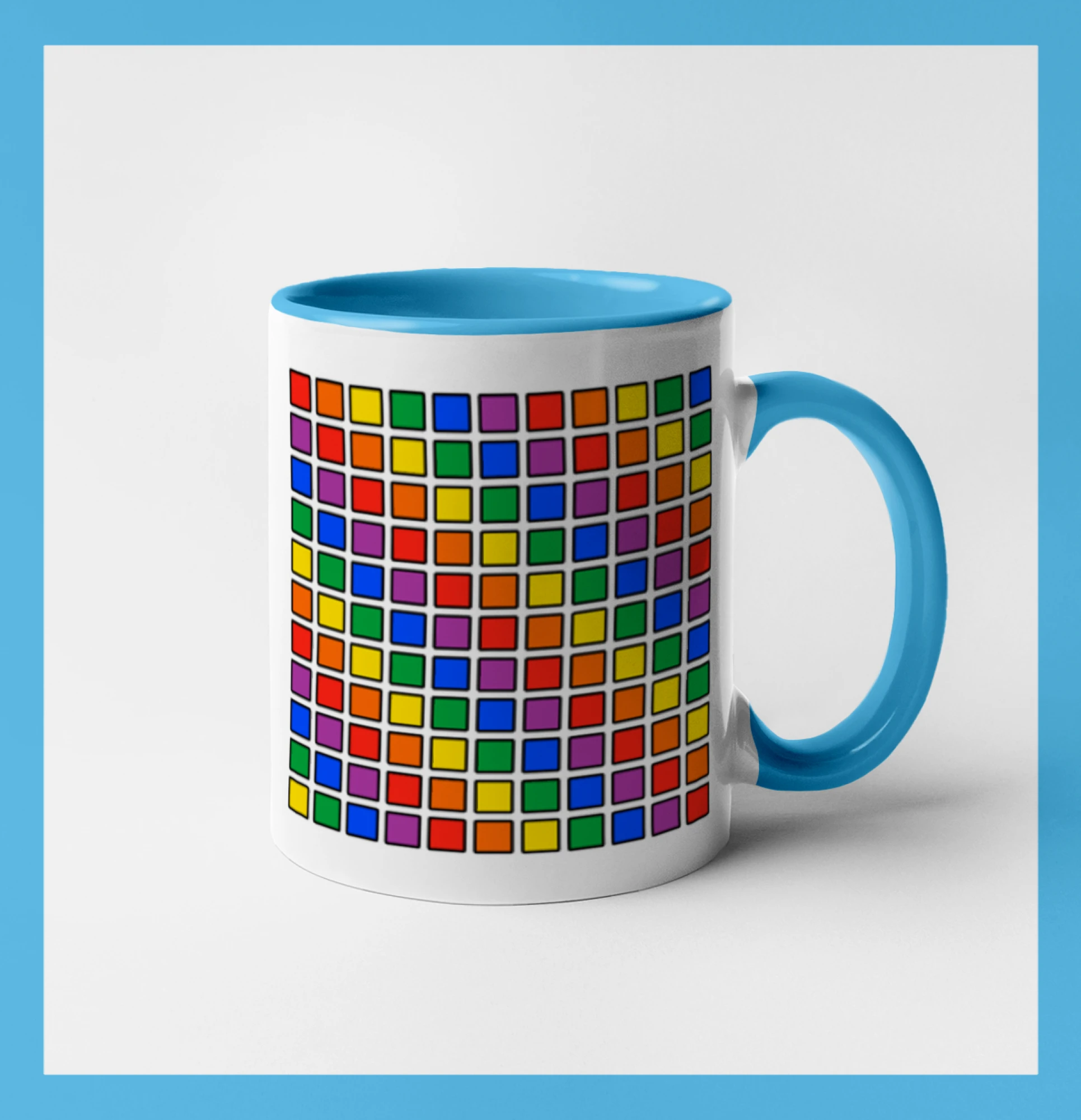 LGBT duhový čtverec