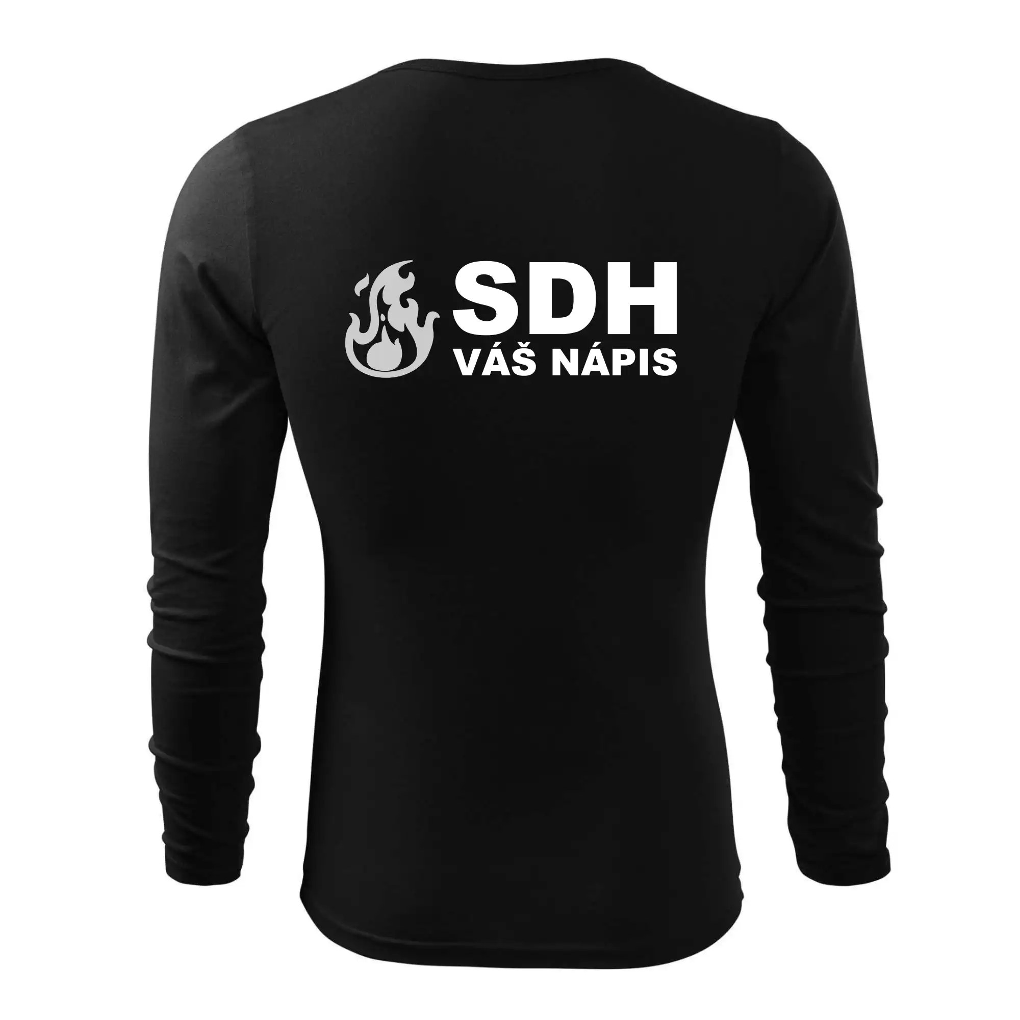 SDH REFLEXNÍ nápis (oheň, firesport, název sboru - vlastní nápis)