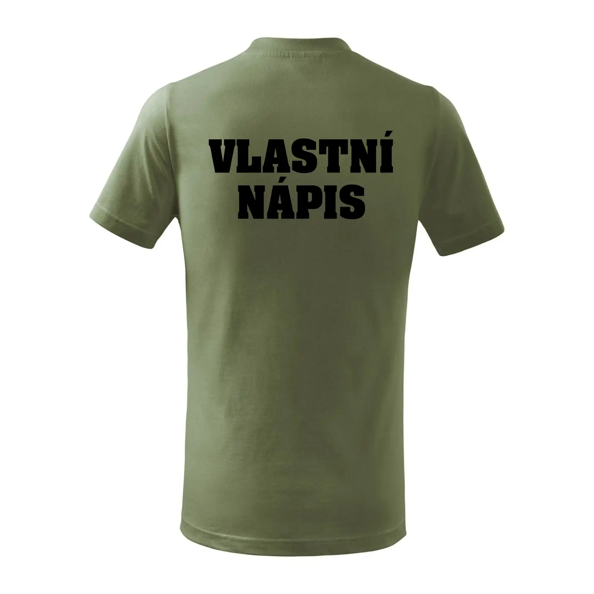 Hvězda života - vlastní nápis vpředu a vzadu