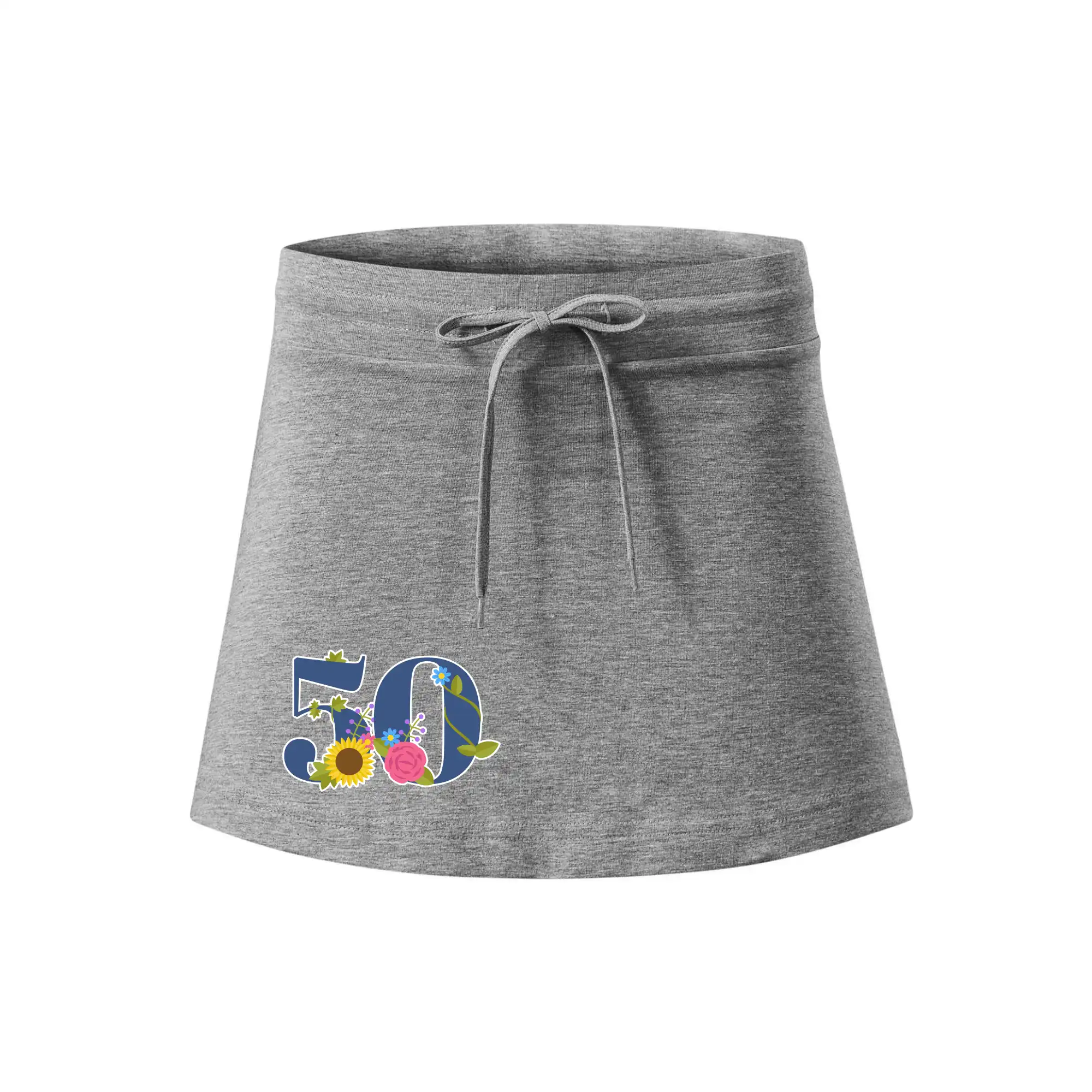 Květinové číslo kreslené - 50