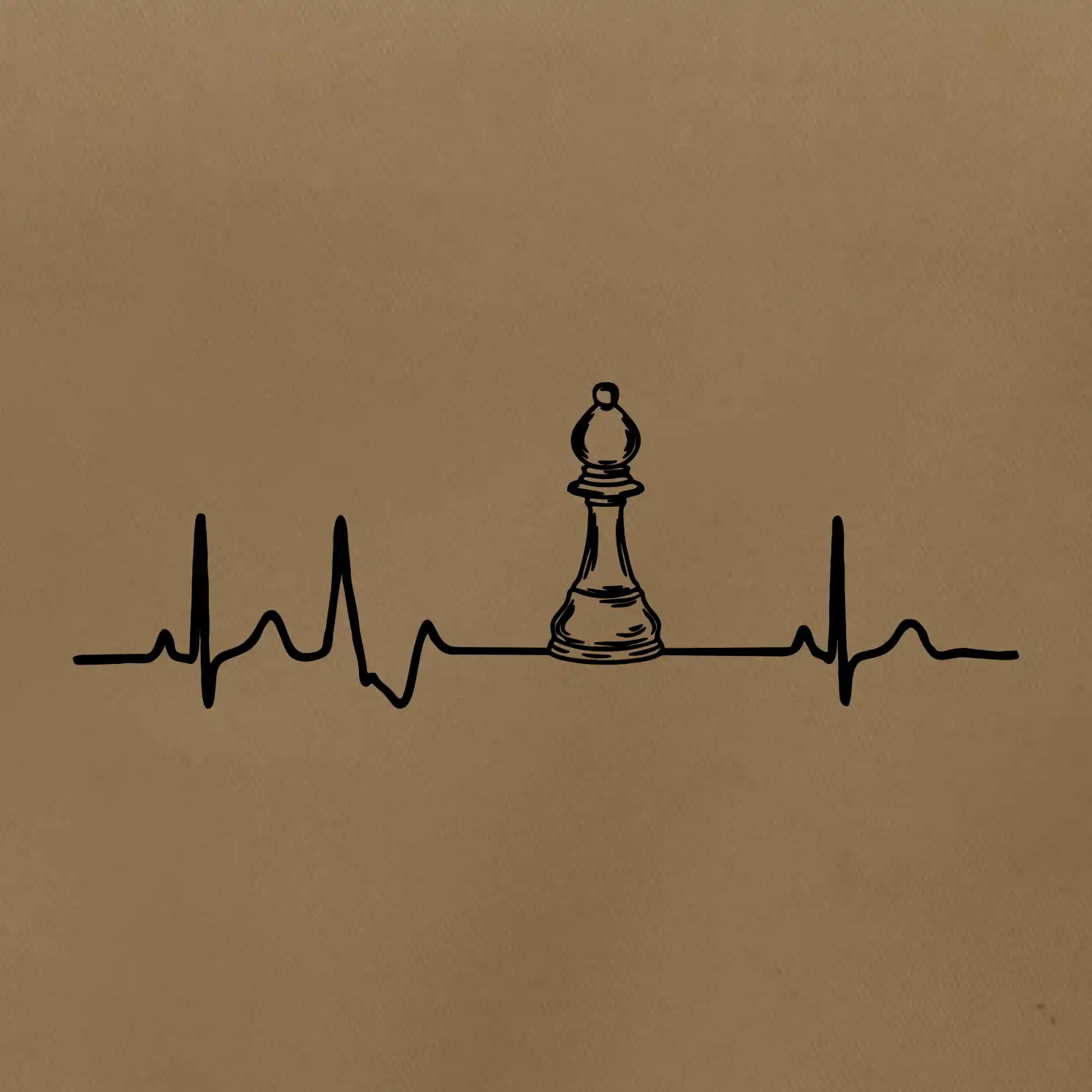 EKG Šachové figurky - Střelec
