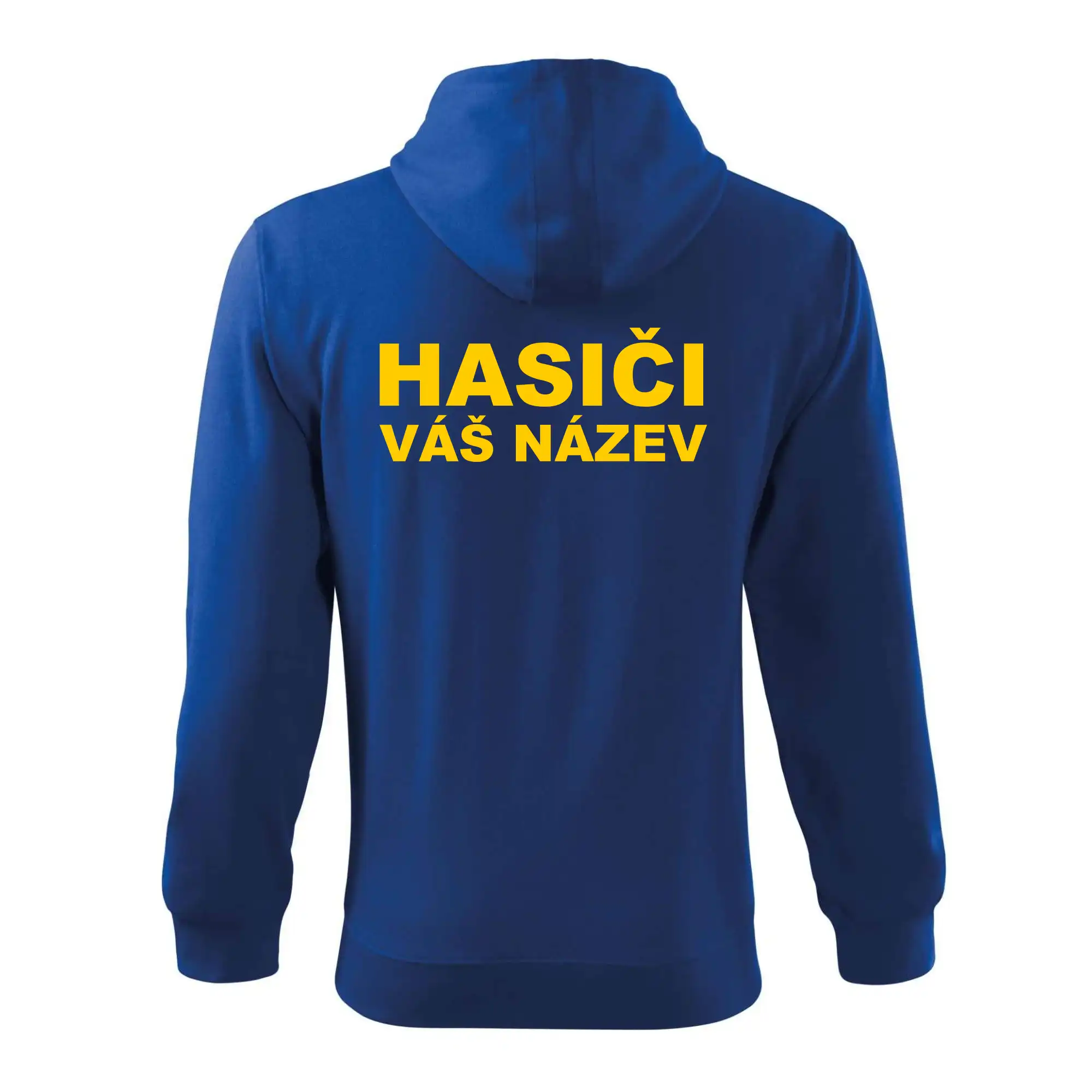 Hasiči - žlutý nápis - váš název sboru