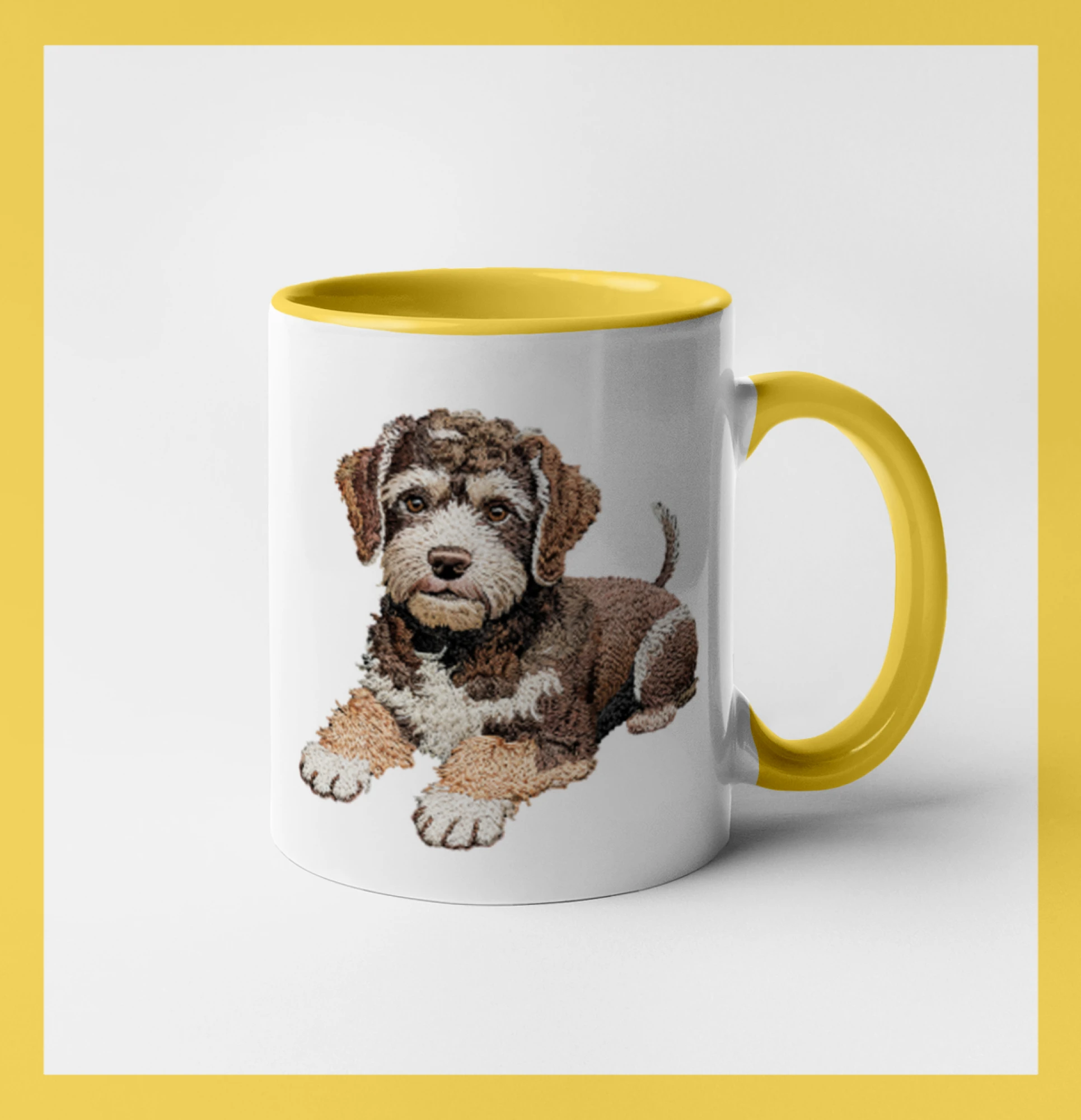 Lagotto romagnolo vyšívaný velký